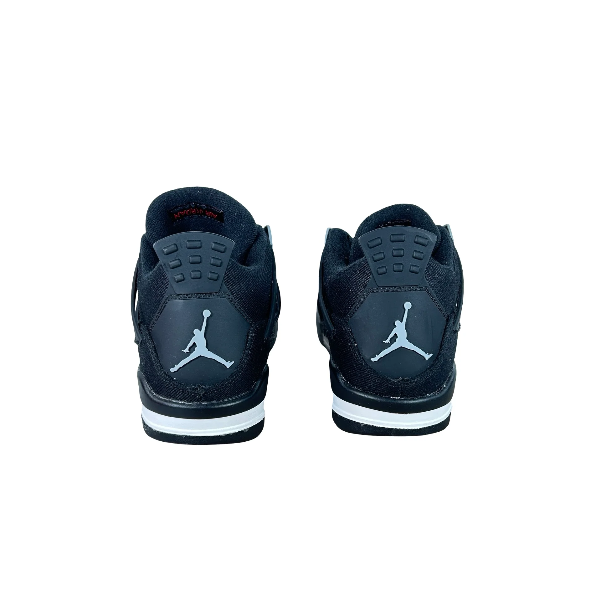 DV0553 006 Jordan 4 Retro Black Canvas GS [USED] - 5.5 Y (Used2) - Image 3