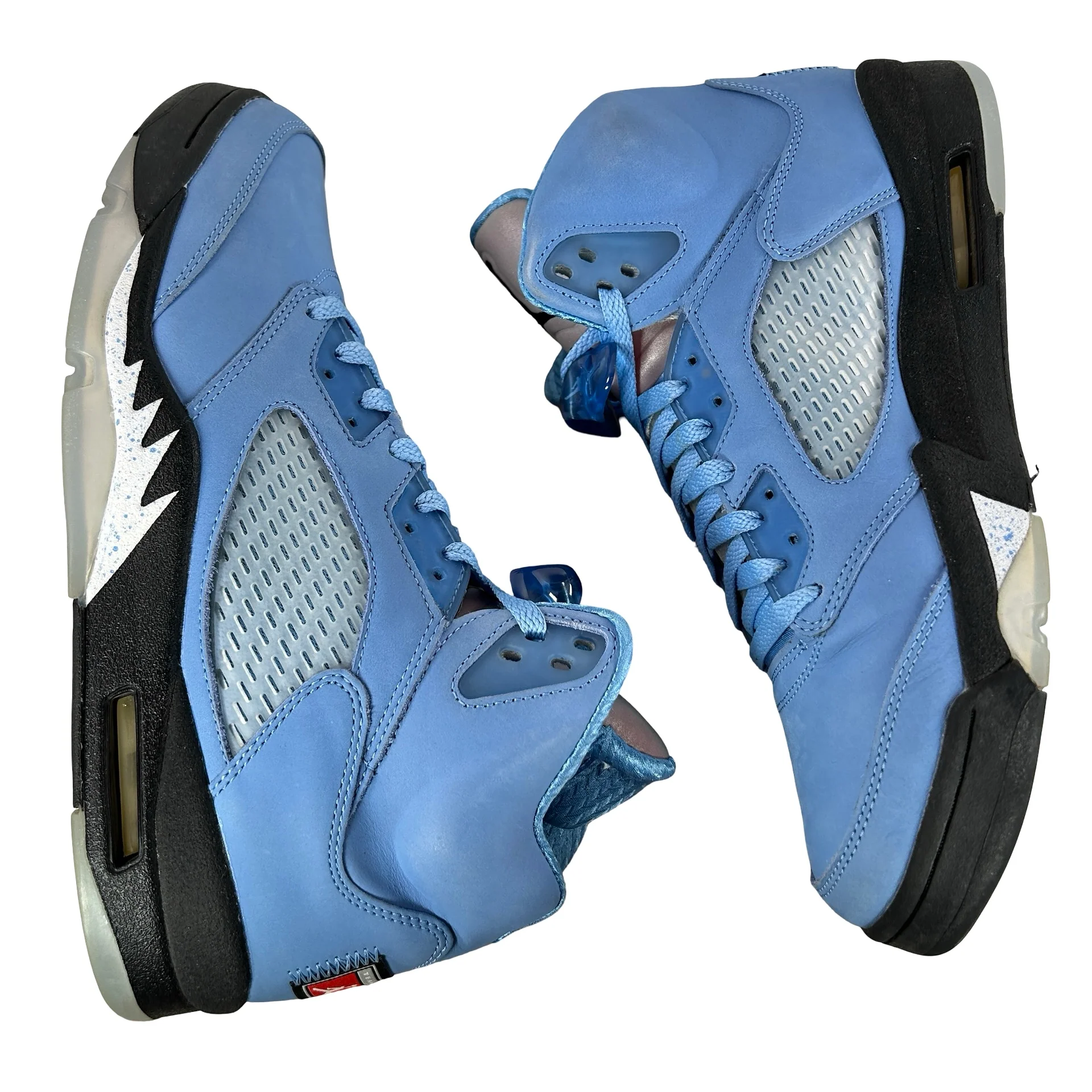 DV1310 401 Jordan 5 Retro UNC University Blue [USED] - 12 M (Used3) - Image 4