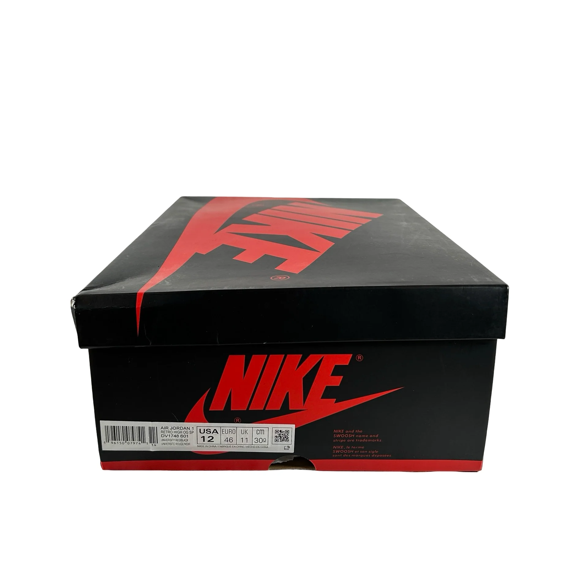 DV1748 601 Jordan 1 Hi Spider-Man Across the Spider-Verse [USED] - 12 M (Used) - Image 7