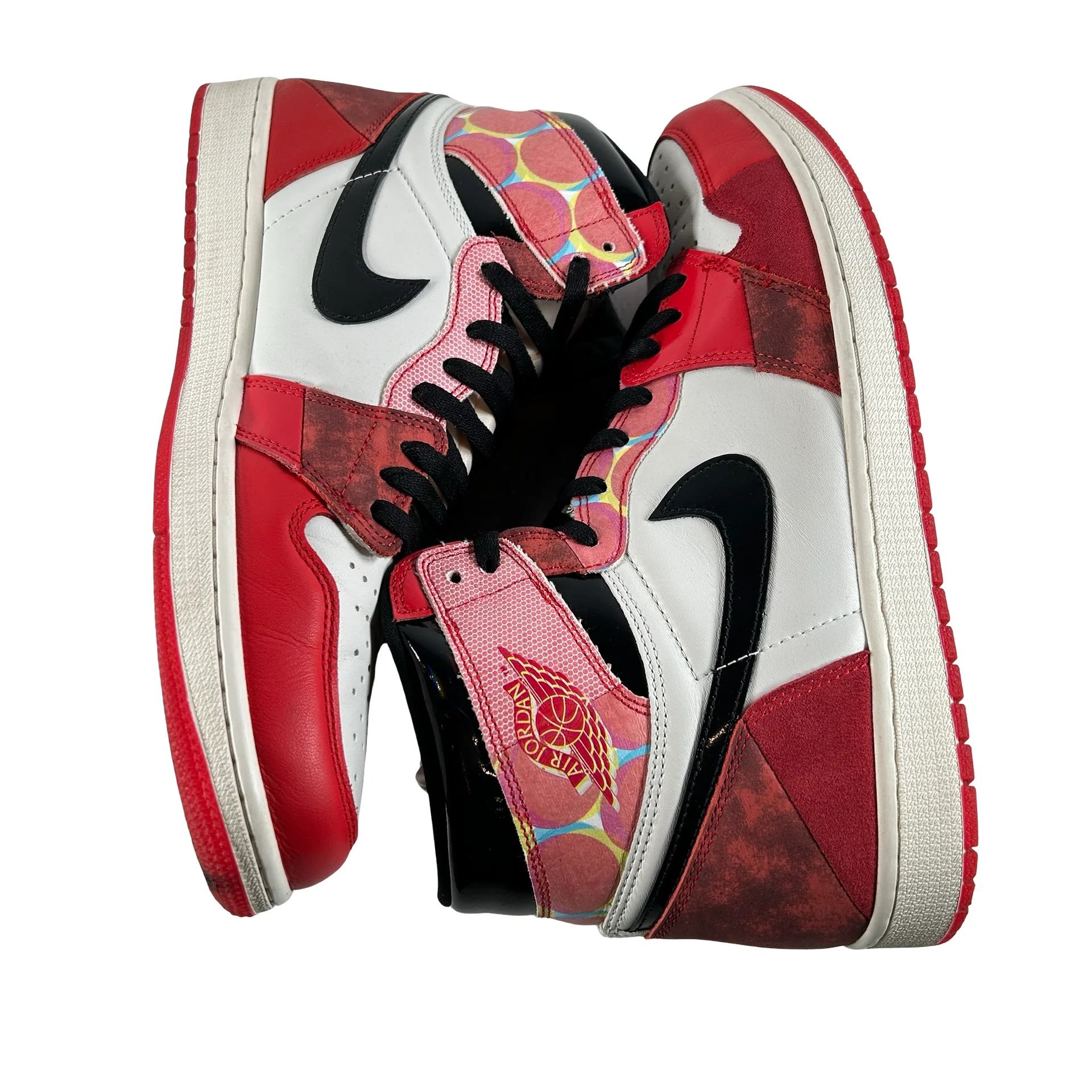 DV1748 601 Jordan 1 Hi Spider-Man Across the Spider-Verse [USED] - 14 M (Used) - Image 6