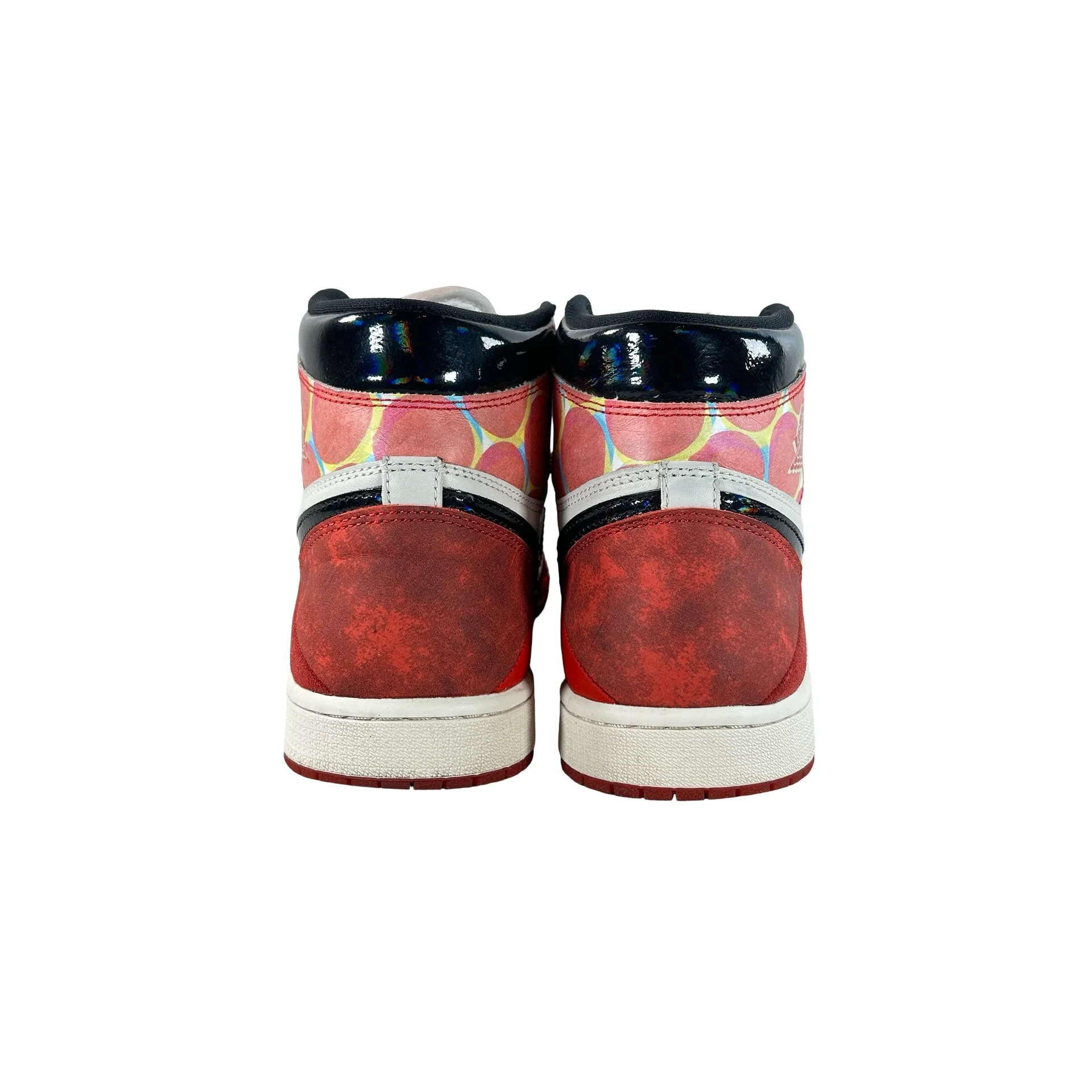 DV1748 601 Jordan 1 Hi Spider-Man Across the Spider-Verse [USED] - 9.5 M (Used5) - Image 3