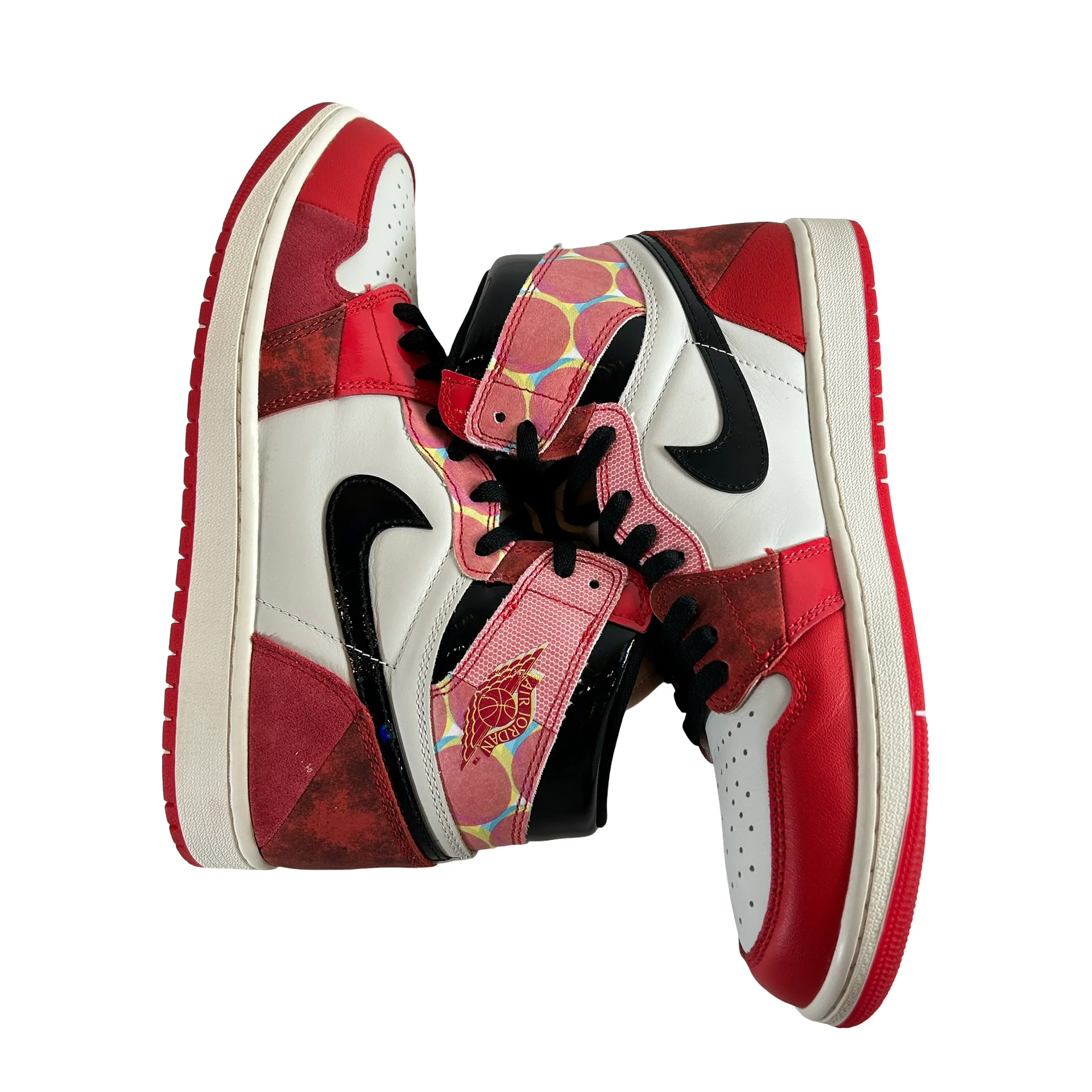 DV1748 601 Jordan 1 Retro High OG Spider-Man Across the Spider-Verse [USED] - 11 M (VNDS) - Image 4