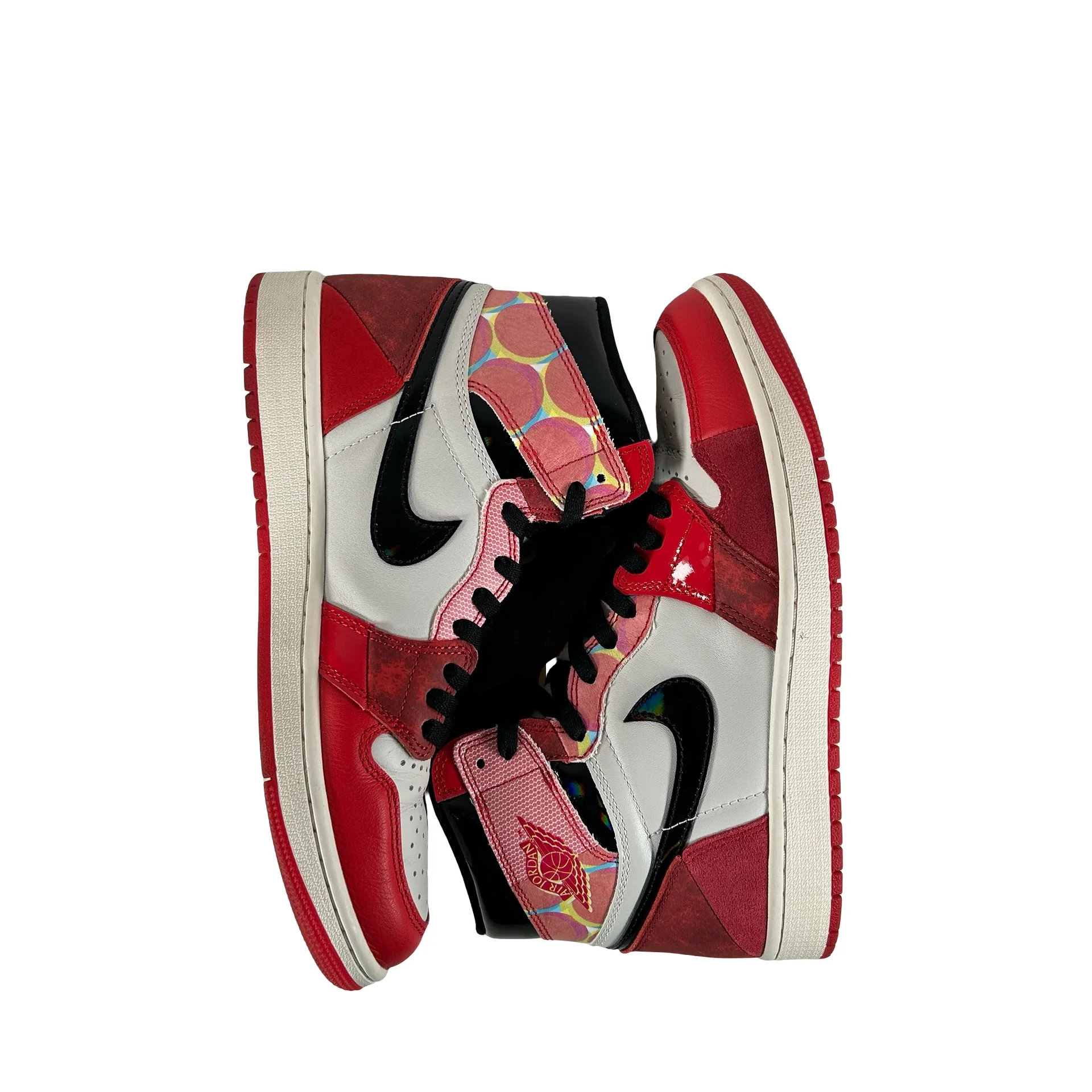 DV1748 601 Jordan 1 Retro High OG Spider-Man Across the Spider-Verse [USED] - 9 M (Used3) - Image 5