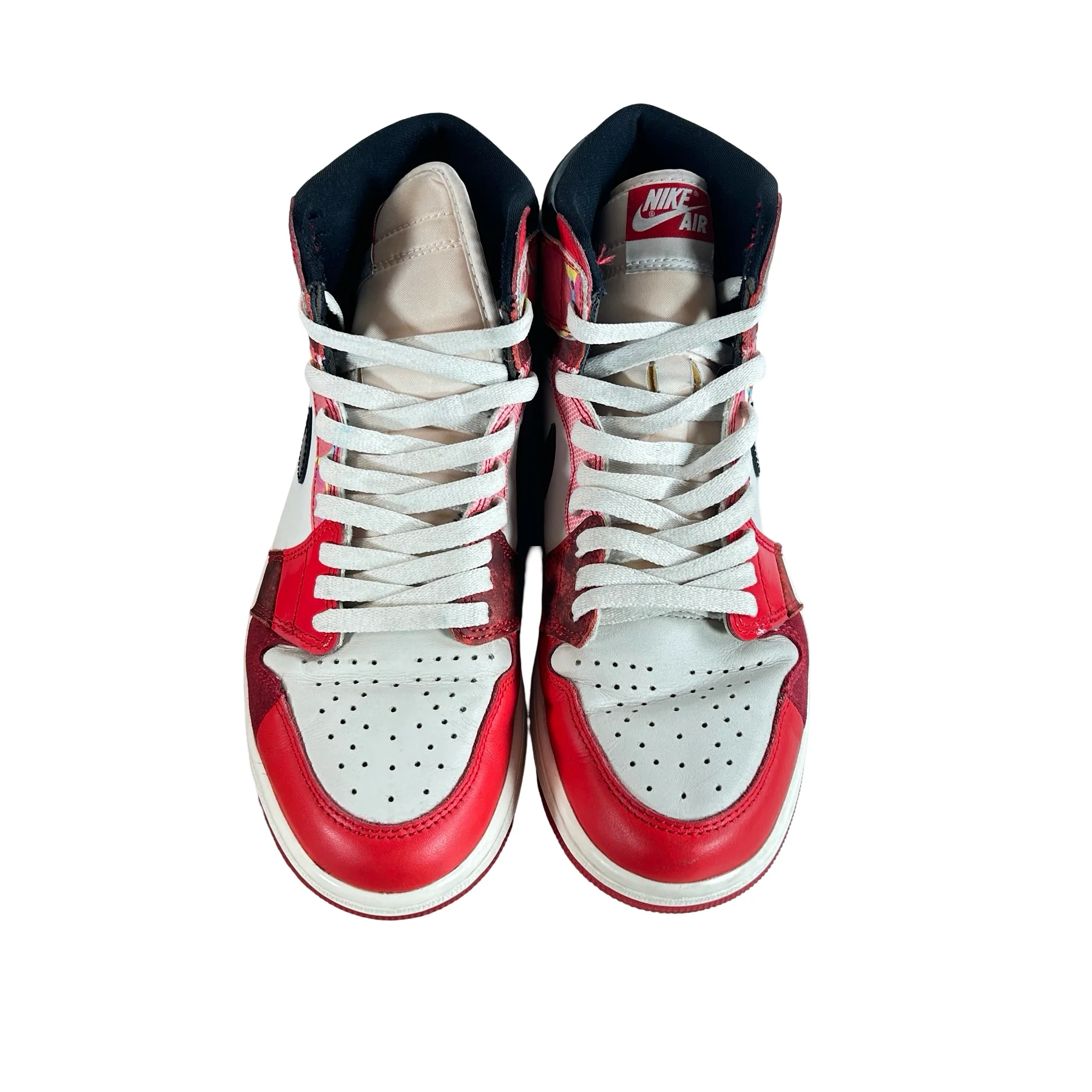 DV1748 601 Jordan 1 Retro High OG Spider-Man Across the Spider-Verse [USED] - 9 M (Used4) - Image 2
