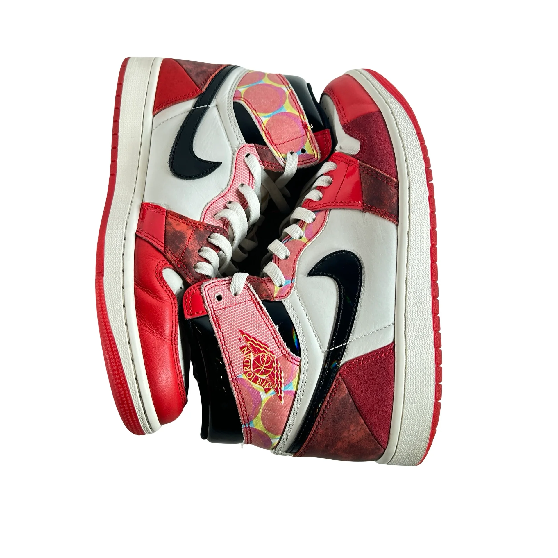 DV1748 601 Jordan 1 Retro High OG Spider-Man Across the Spider-Verse [USED] - 9 M (Used4) - Image 5