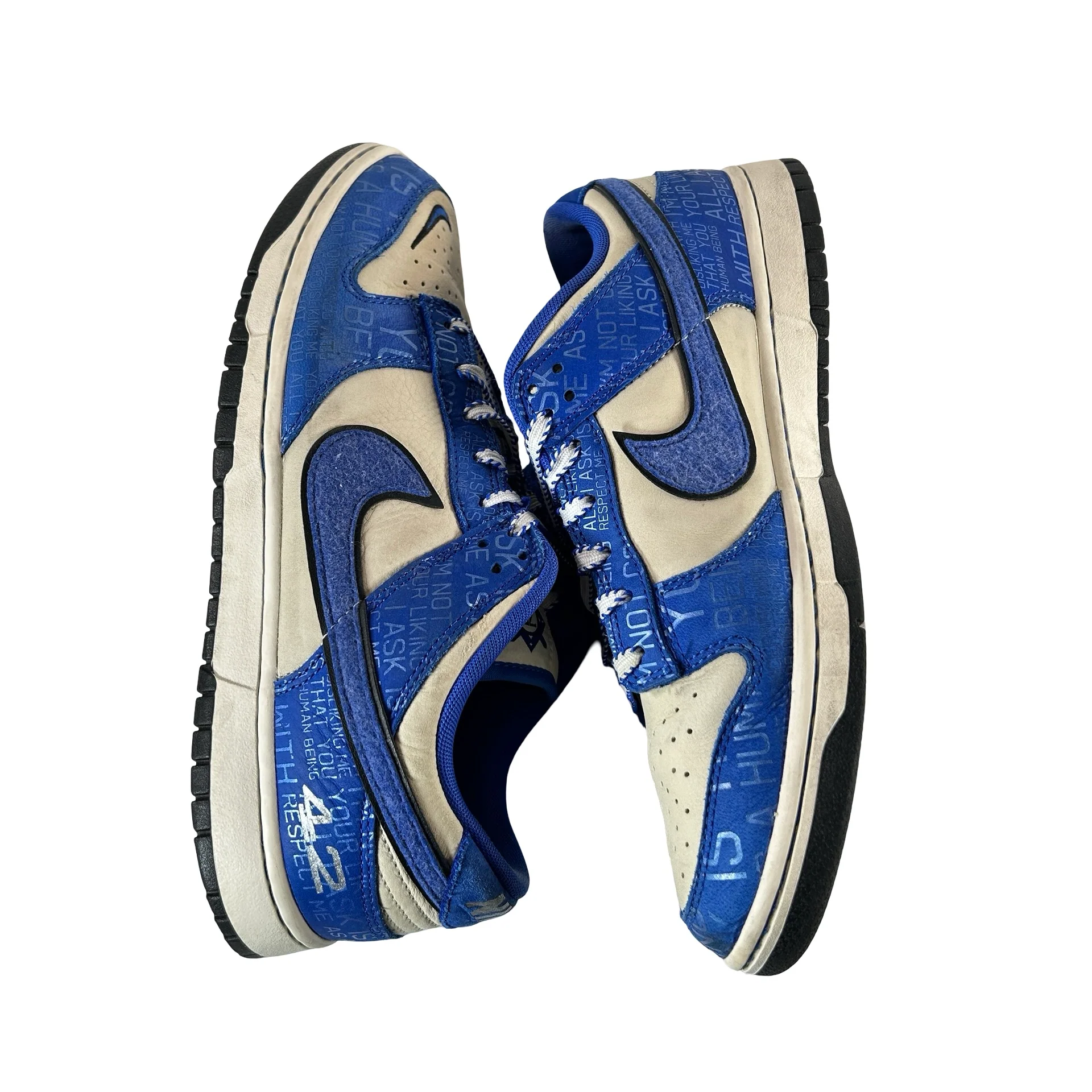 DV2122 400 Nike Dunk Low Jackie Robinson [USED] - 10.5 M (Used) (Replace Box) - Image 4
