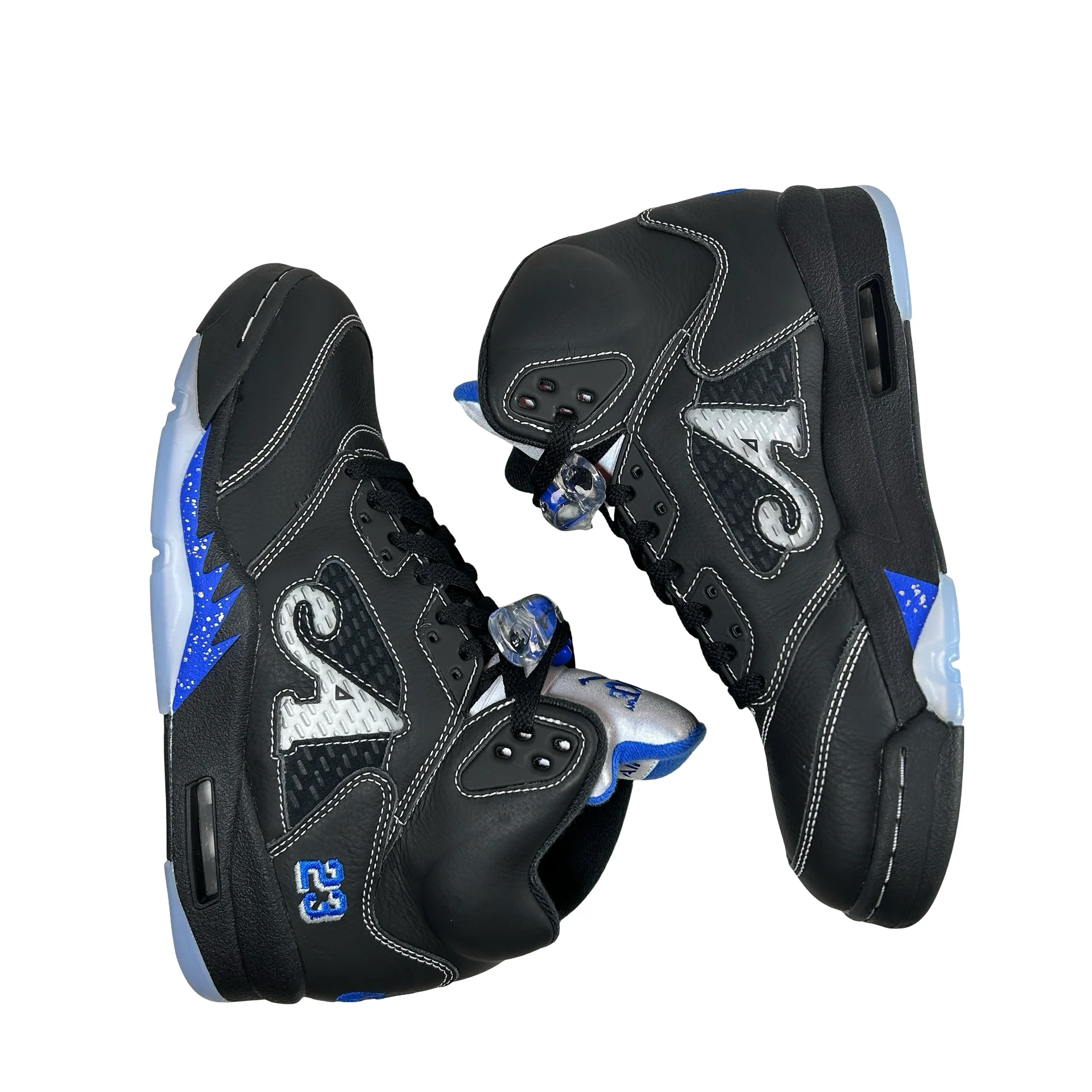 DV4982 004 Jordan 5 Retro Awake NY Black [USED] - 7 M (VNDS) (No Box) (Promo) - Image 4