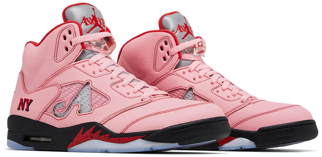 DV4982 600 Air Jordan 5 Retro Awake NY Arctic Pink - Image 3