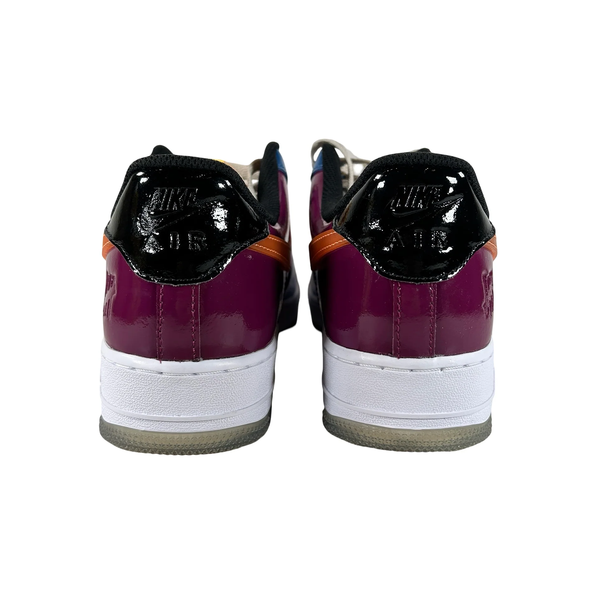 DV5255 400 Nike Air Force 1 Low SP UNDFTD Multi-Patent [CONDITIONAL] - 10.5 M (Yellowing Soles) (No Box) - Image 3