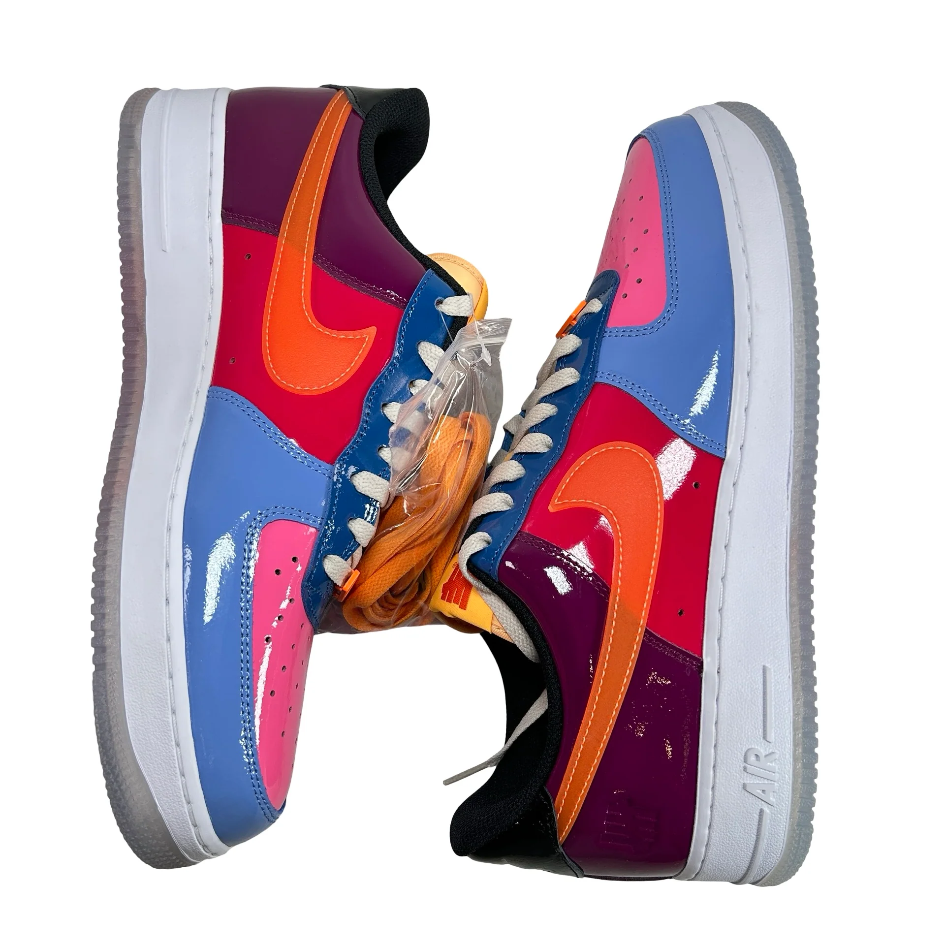 DV5255 400 Nike Air Force 1 Low SP UNDFTD Multi-Patent [CONDITIONAL] - 11.5 M (Yellowing) - Image 5