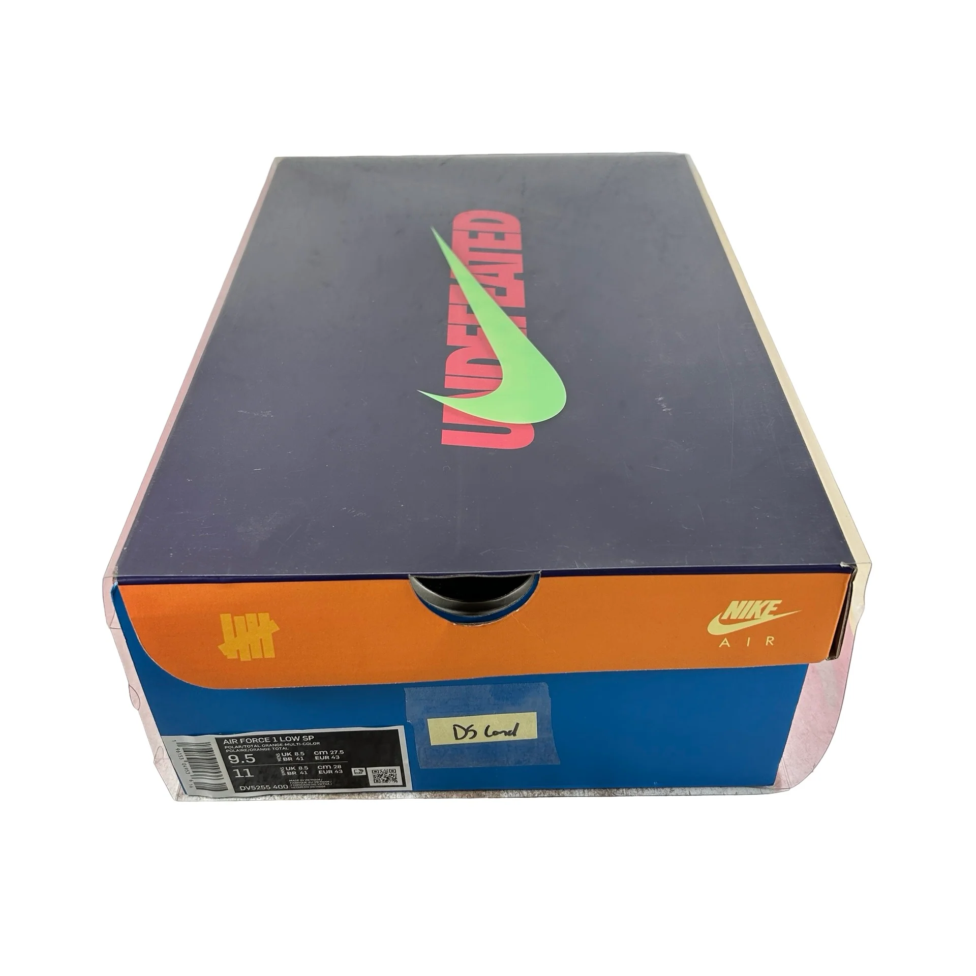 DV5255 400 Nike Air Force 1 Low SP UNDFTD Multi-Patent [CONDITIONAL] - 9.5 M (Yellowing) - Image 7