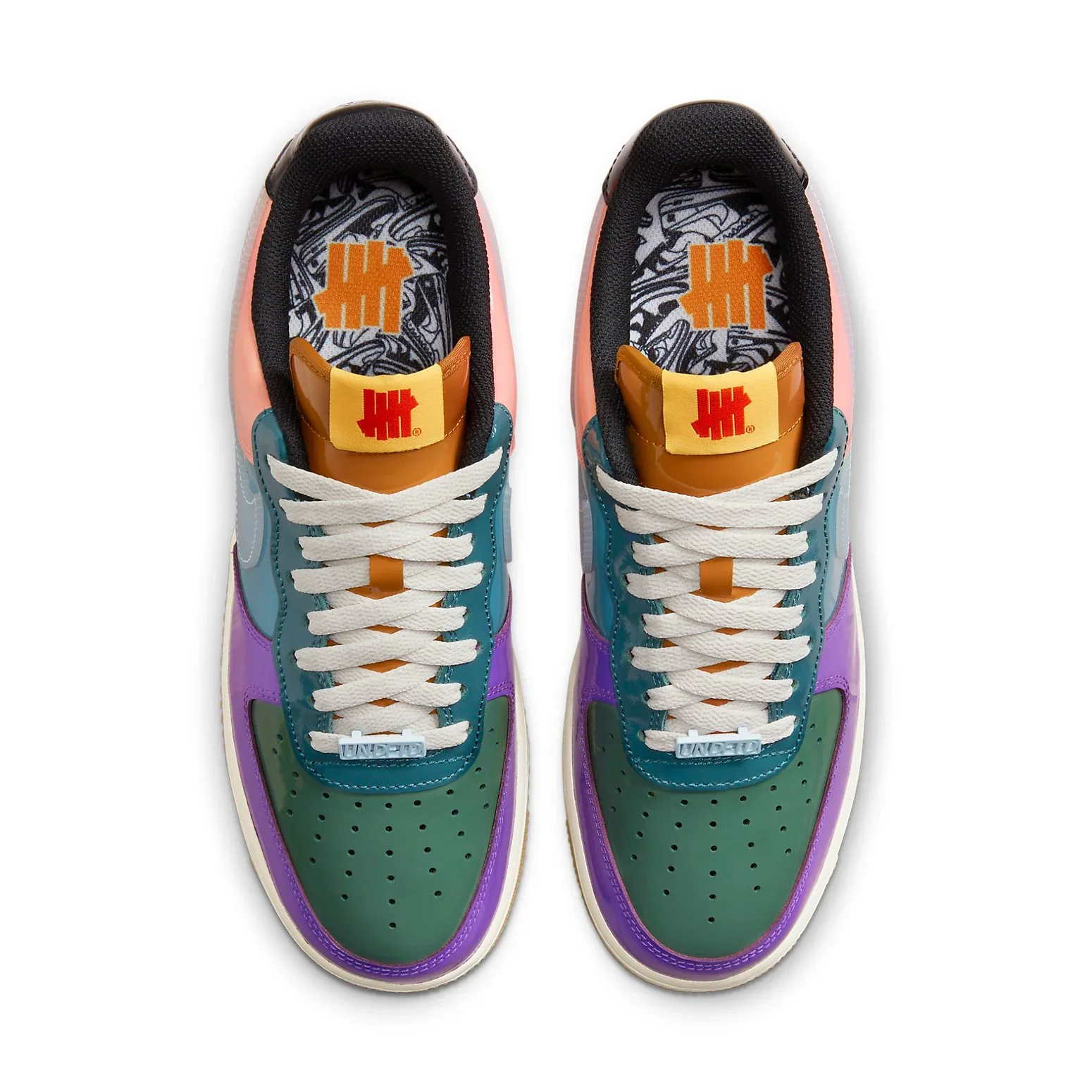 DV5255 500 Nike Air Force 1 Low SP Undefeated Multi-Patent Wild Berry [CONDITIONAL] [NO BOX] - Image 3