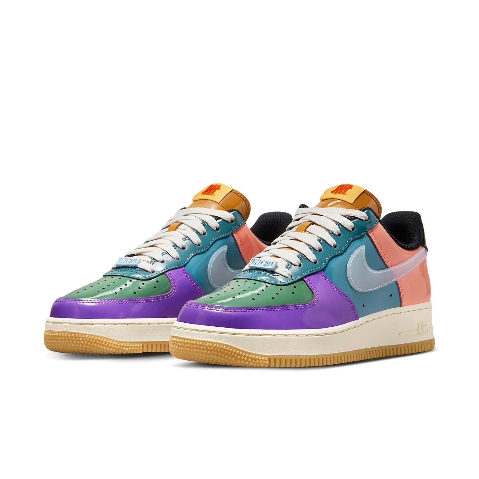 DV5255 500 Nike Air Force 1 Low SP Undefeated Multi-Patent Wild Berry [CONDITIONAL] [NO BOX] - Image 4
