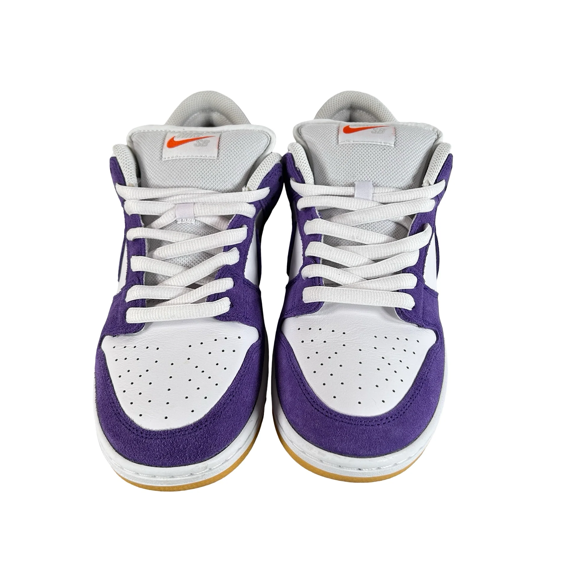 DV5464 500 Nike SB Dunk Low Pro ISO Orange Label Court Purple [USED] - 11 M (Used3) - Image 2