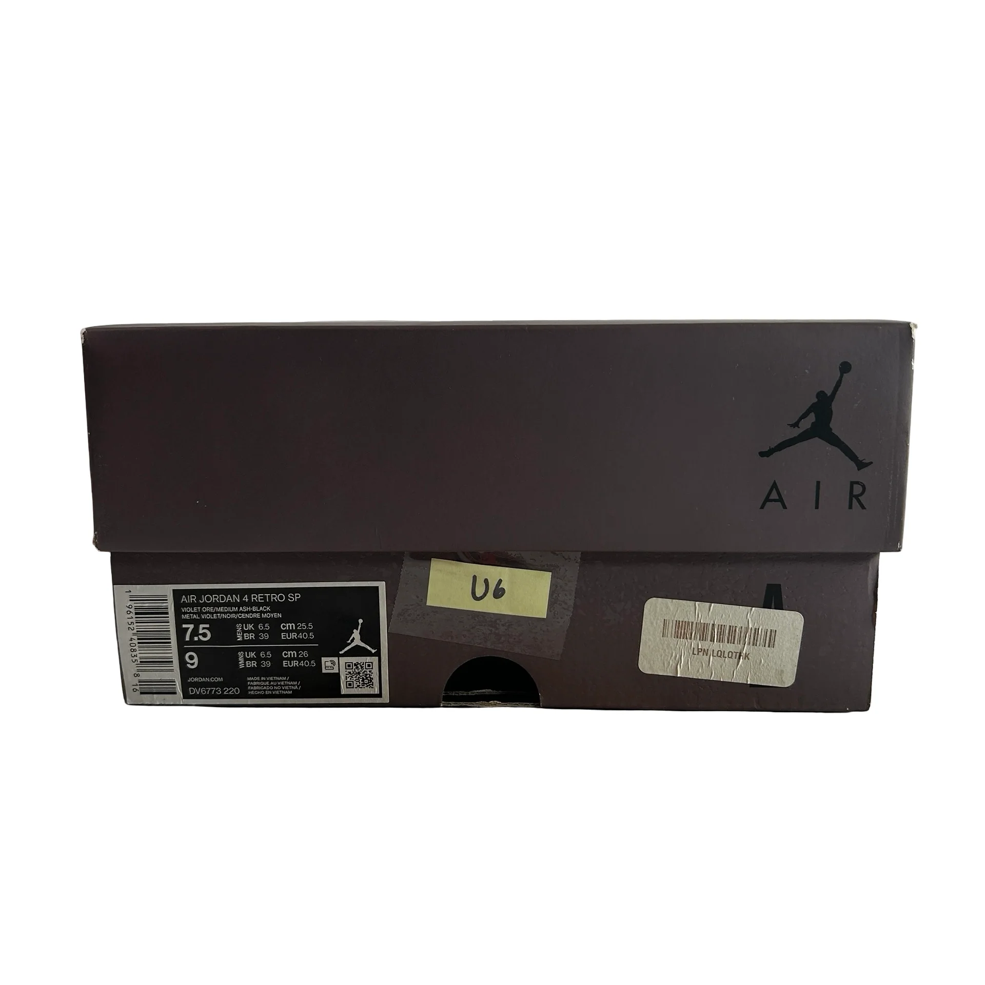 DV6773 220 Jordan 4 Retro A Ma Maniere [USED] - 7.5 M (Used6) - Image 7