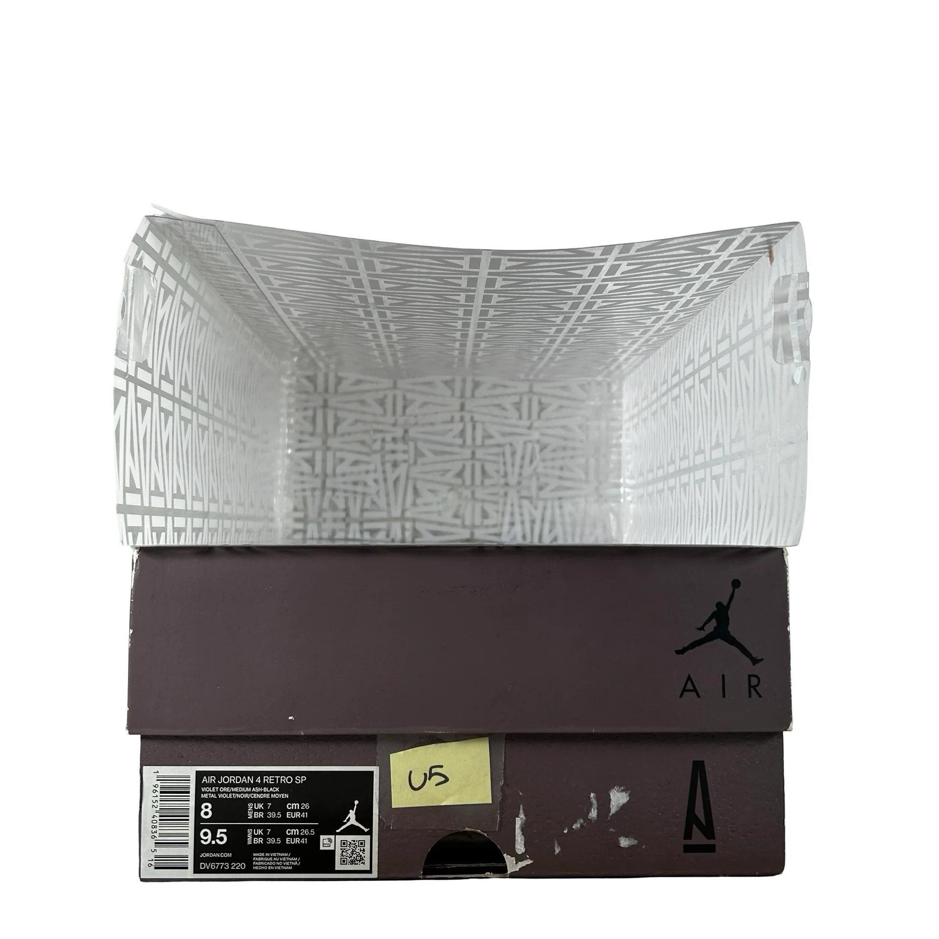 DV6773 220 Jordan 4 Retro SP A Ma Maniére Violet Ore [USED] - 8 M (Used5) - Image 7