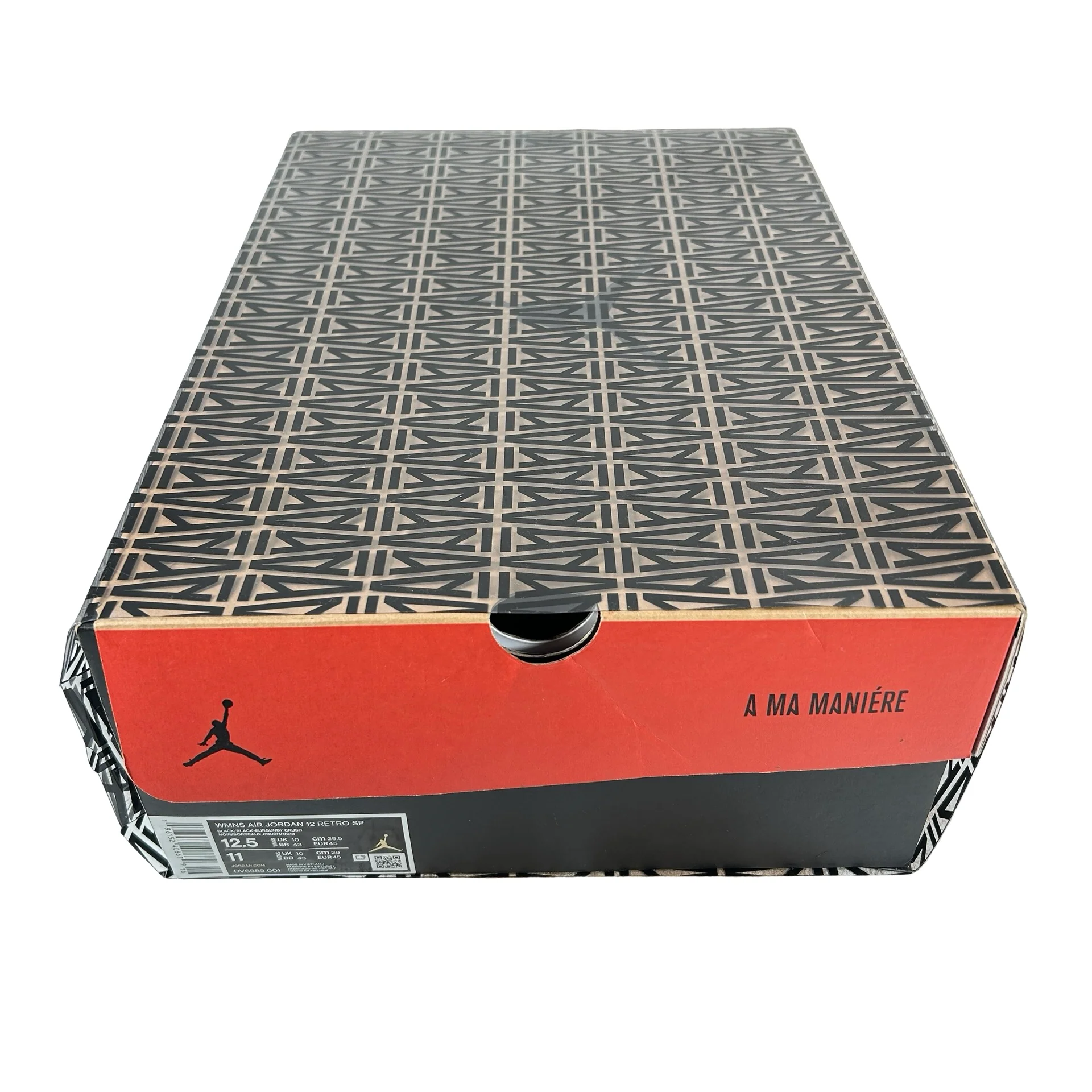 DV6989 001 Jordan 12 Retro SP A Ma Maniere Black [USED] - 12.5 W (Used) - Image 7