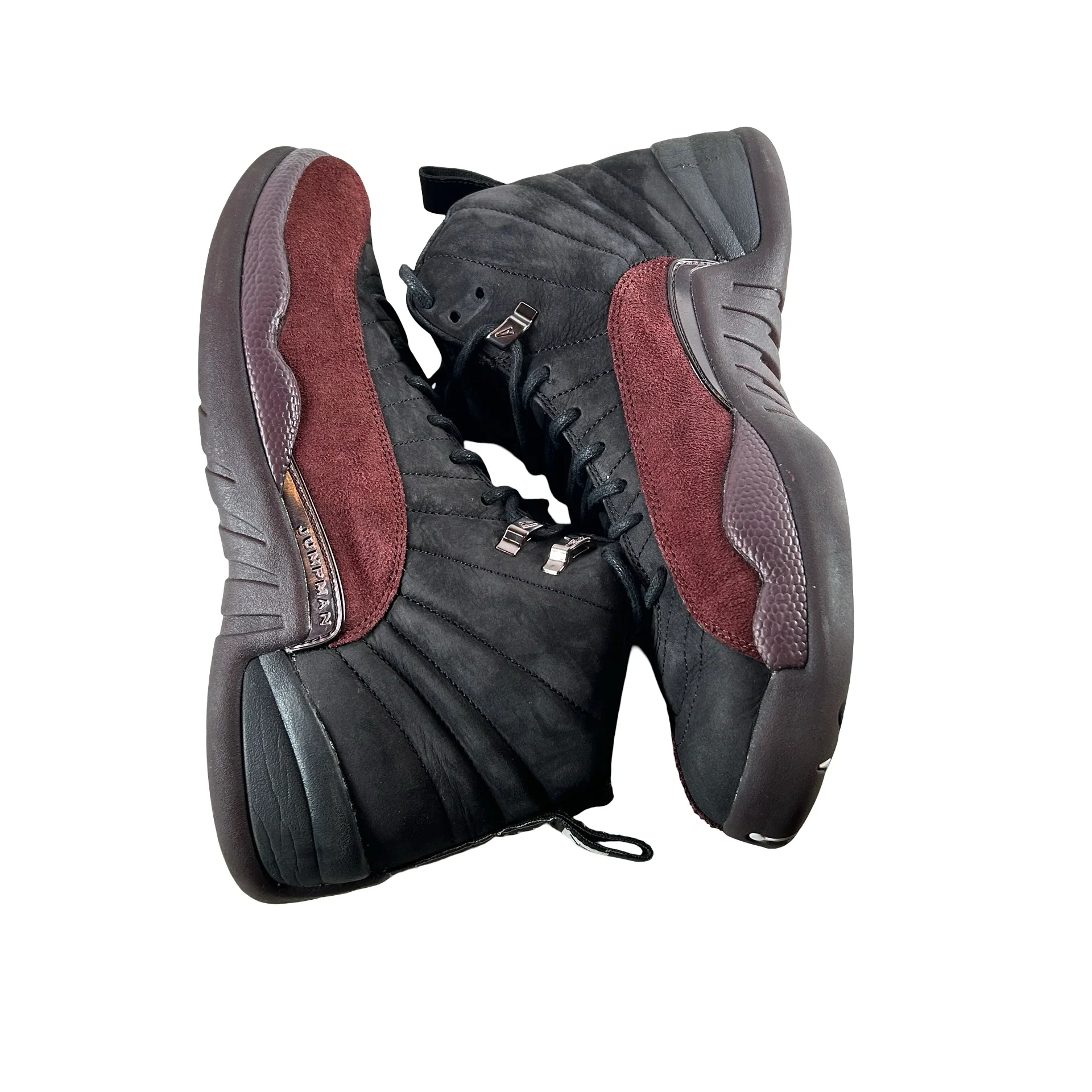 DV6989 001 Jordan 12 Retro SP A Ma Maniére Black (Women's) [USED] - 12 W (Used) - Image 4
