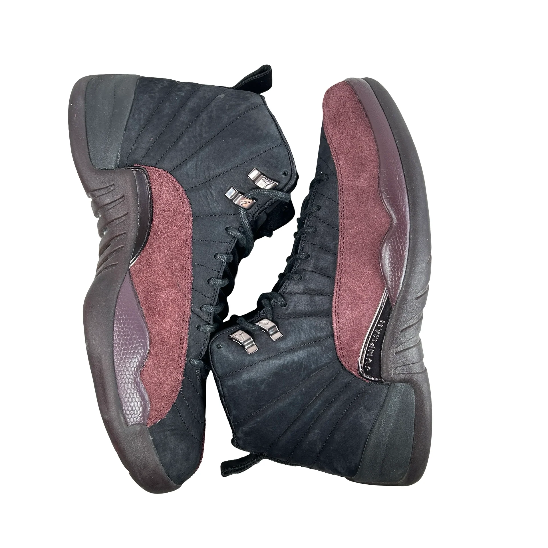 DV6989 001 Jordan 12 Retro SP A Ma Maniére Black (Women's) [USED] - 13 W (Used4) - Image 5