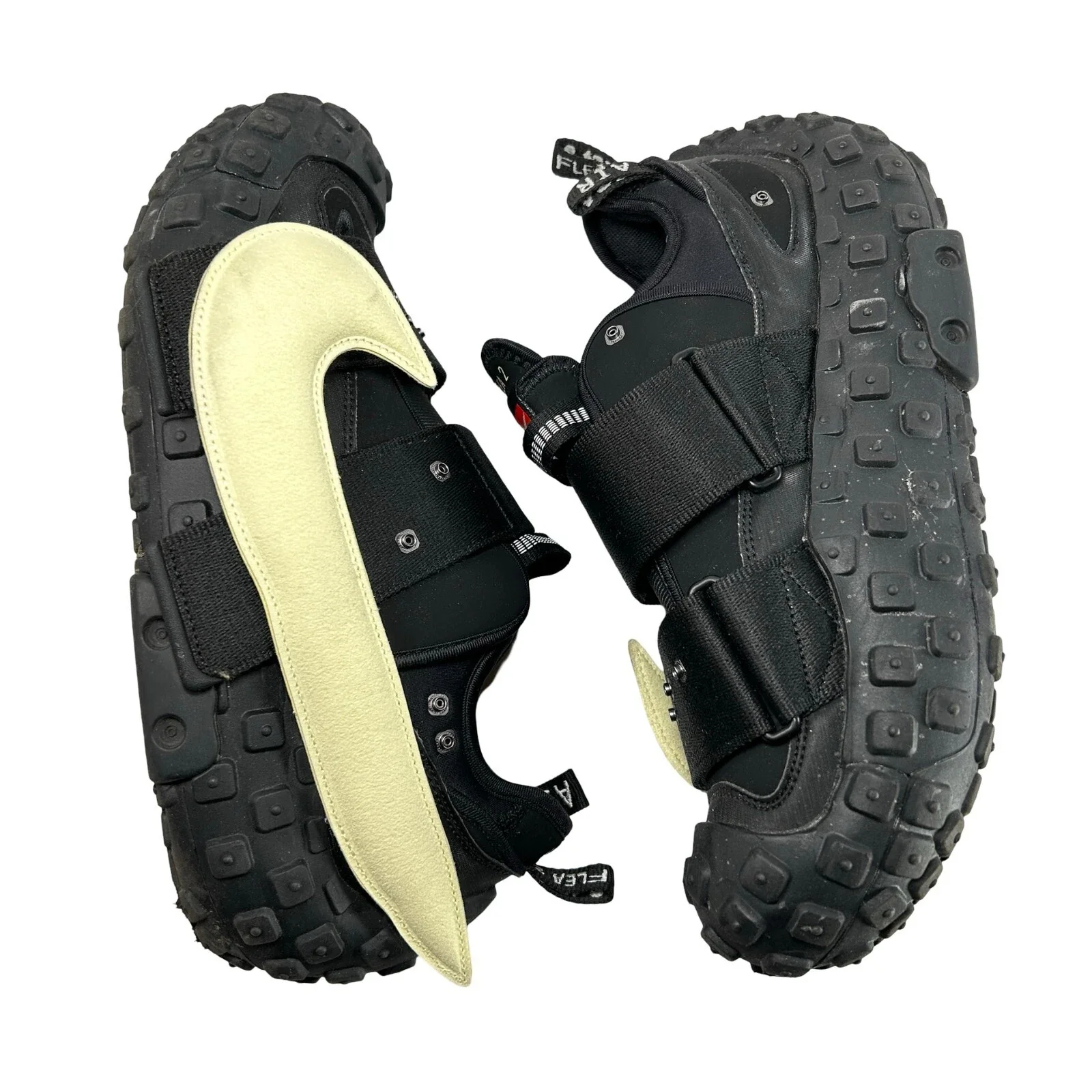 DV7164 001 Nike CPFM Air Flea 2 Black Alabaster [USED] - 8.5 M (Used2) - Image 4