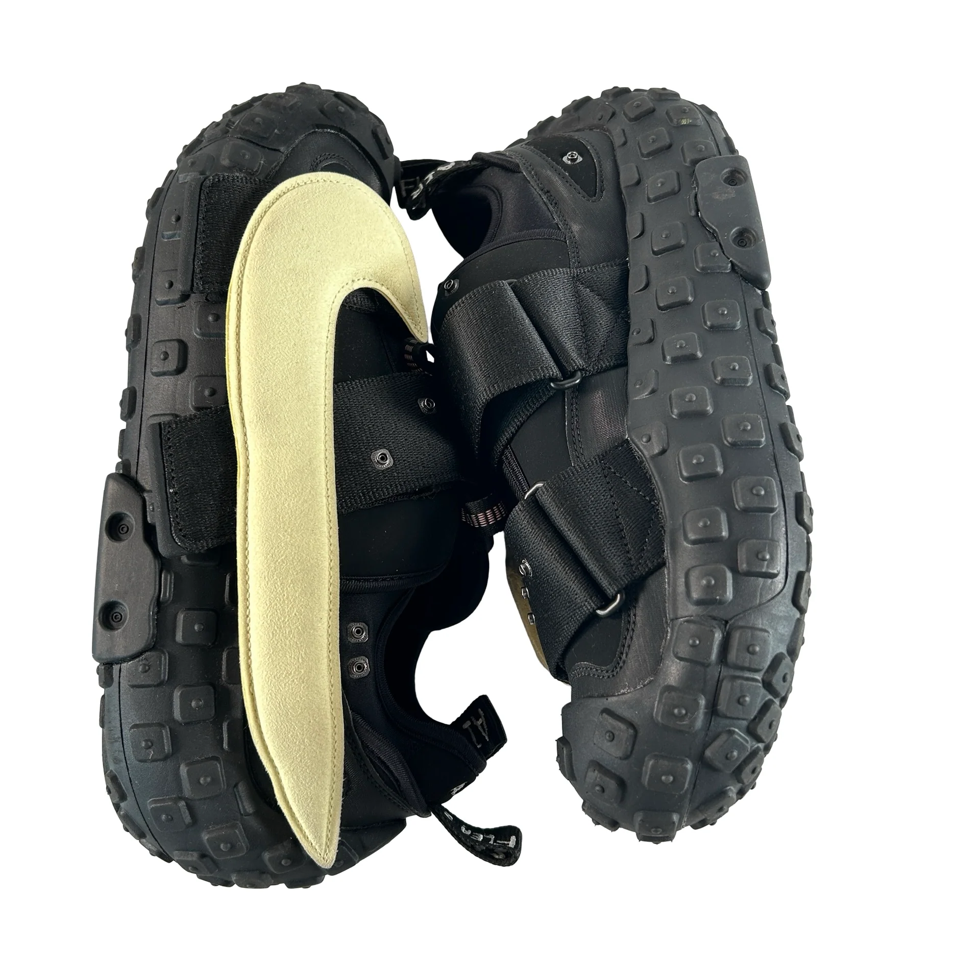 DV7164 001 Nike CPFM Air Flea 2 Black Alabaster [USED] - 9 M (Used3) - Image 4