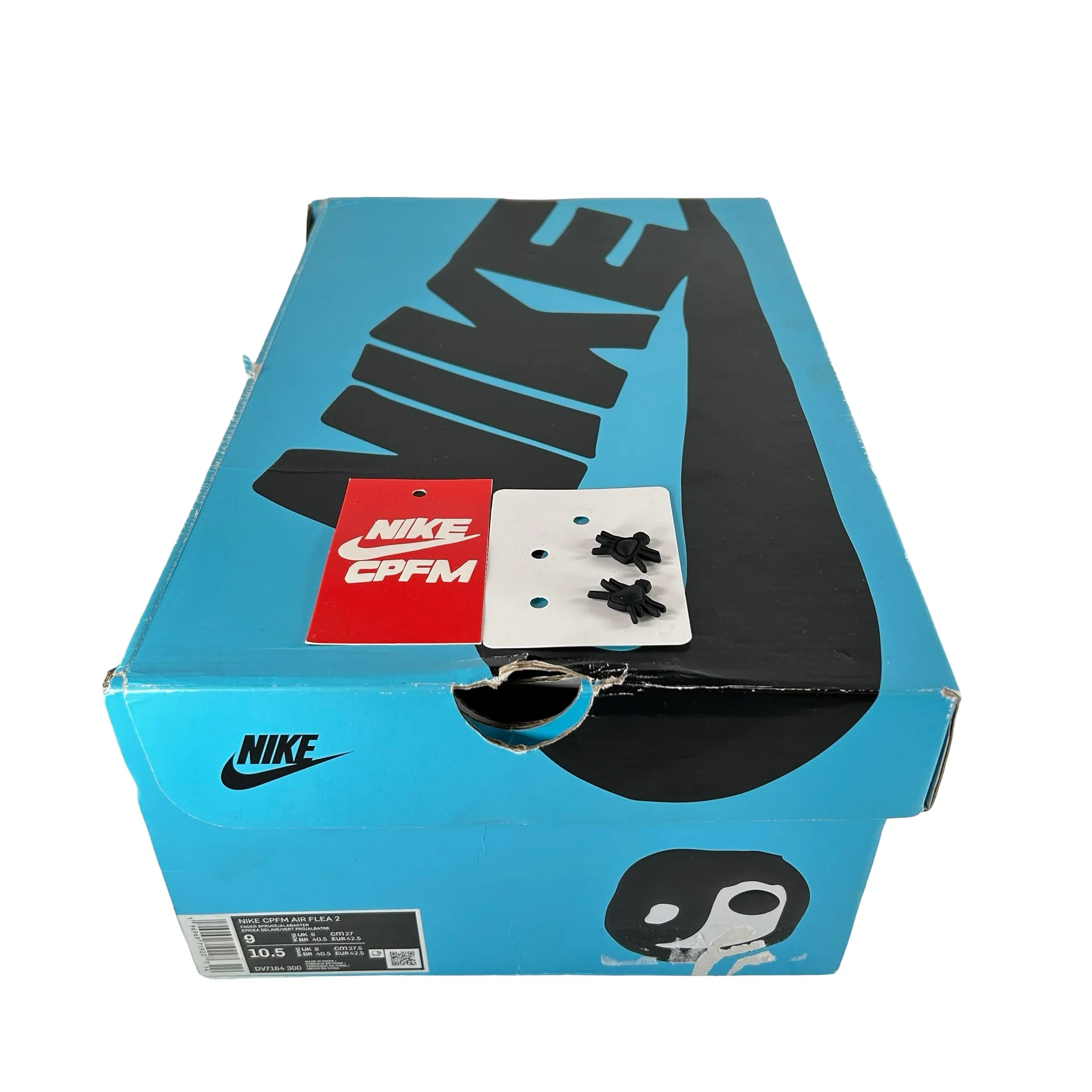 DV7164 300 Nike CPFM Air Flea 2 Cactus Plant Flea Market Faded Spruce [USED] - 9 M (Used) - Image 7