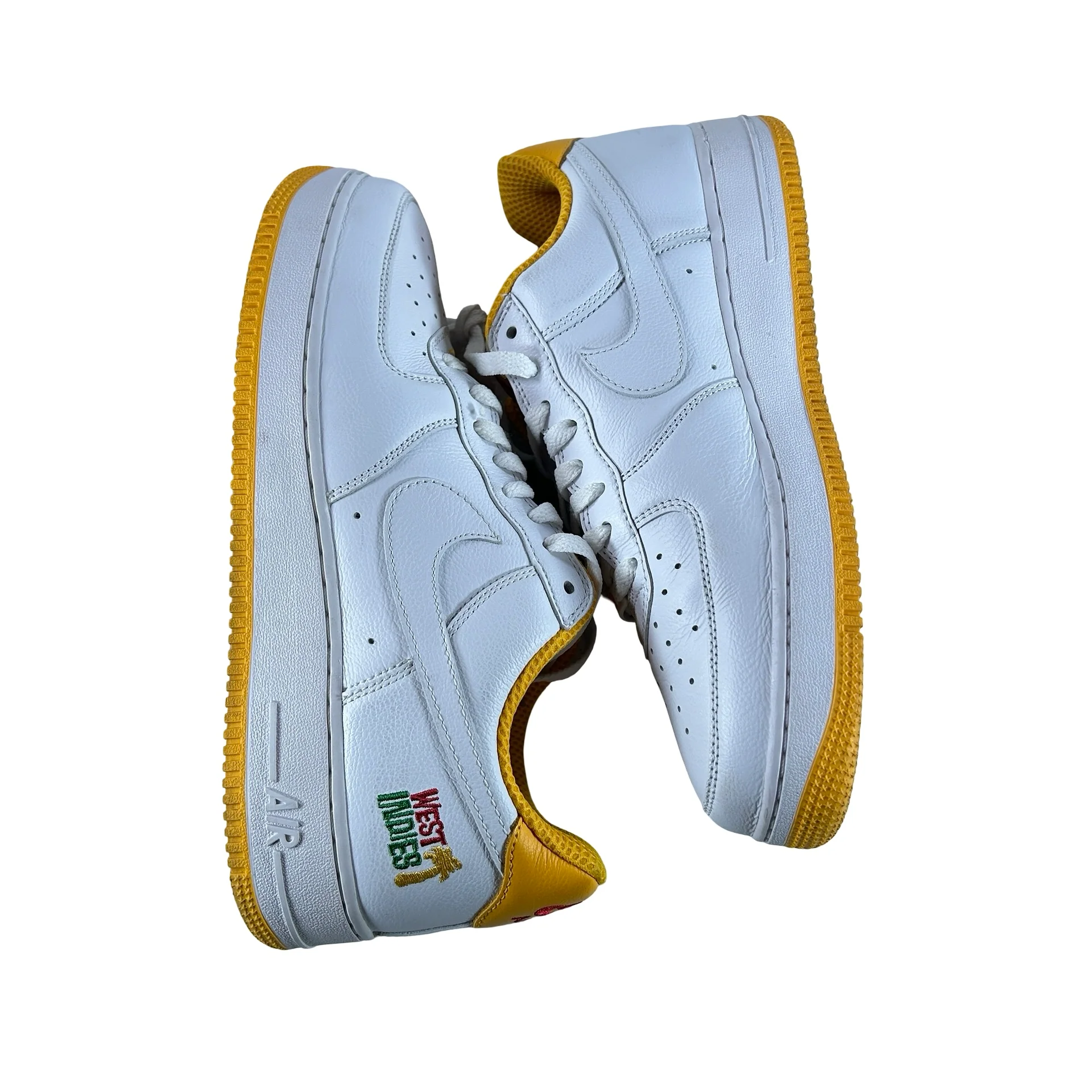 DX1156 101 Nike Air Force 1 Low Retro QS West Indies (2023) [USED] - 10.5 M (Used) (No Box) - Image 4