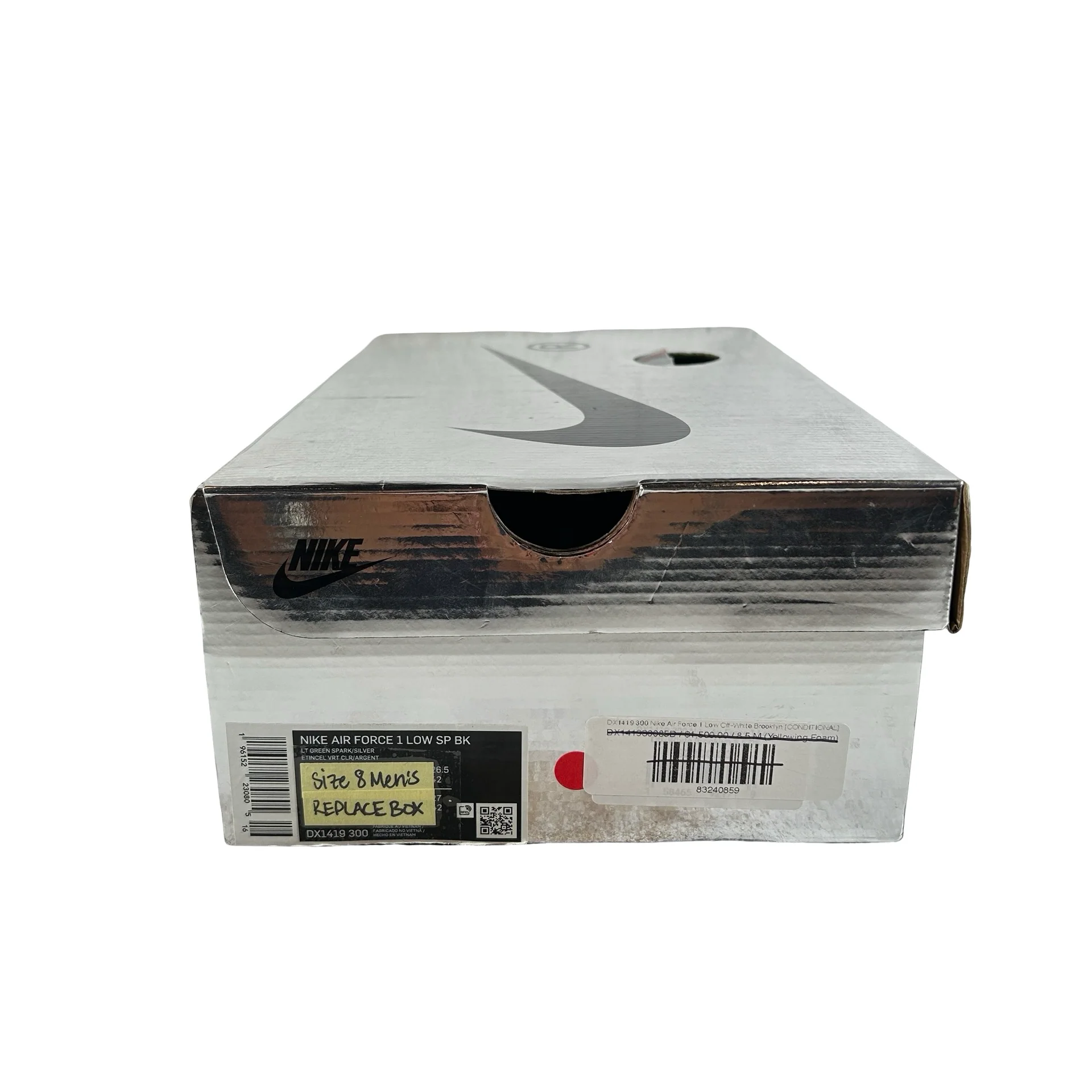 DX1419 300 Nike Air Force 1 Low Off-White Brooklyn [REPLACE BOX] - Image 2