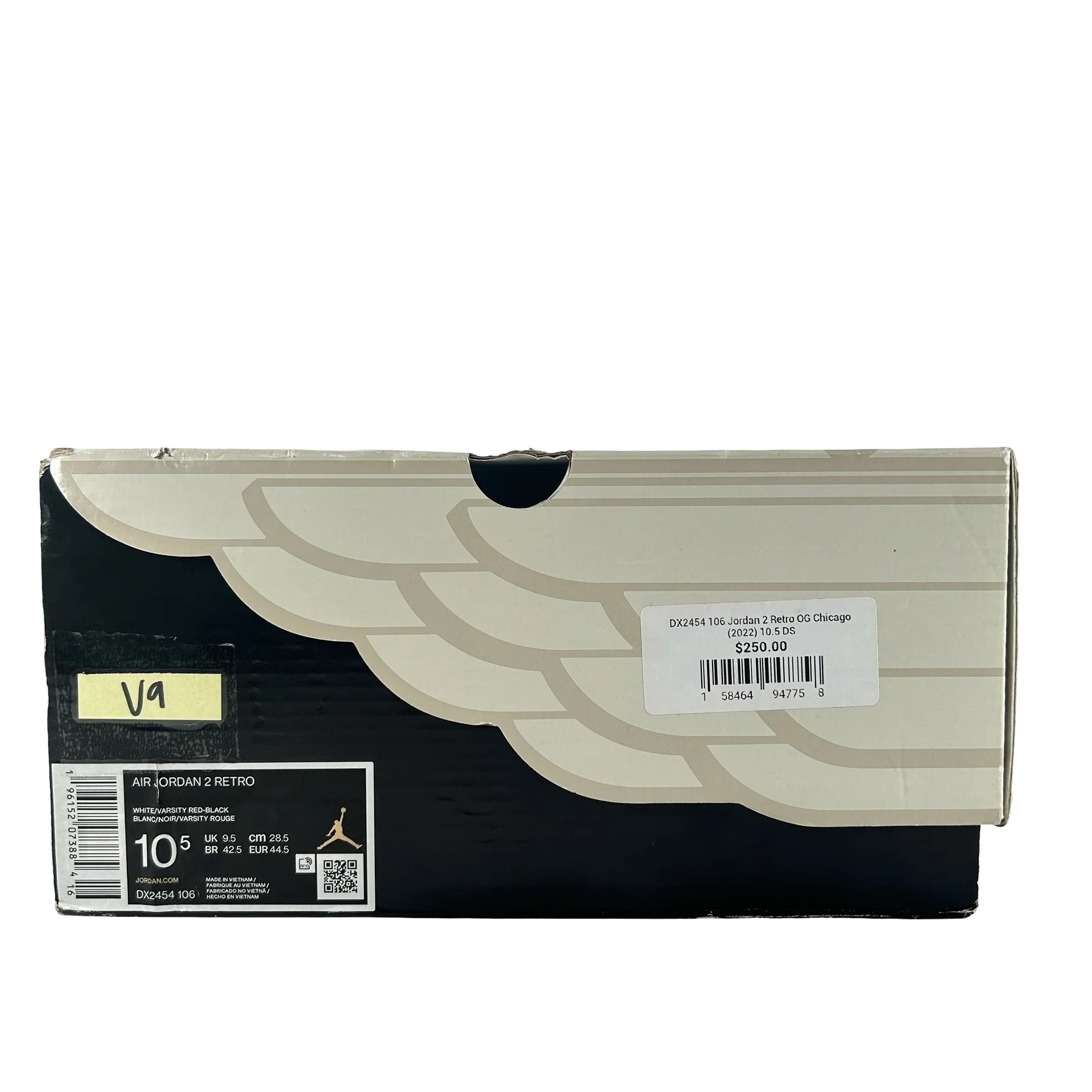 DX2454 106 Jordan 2 Retro OG Chicago (2022) [USED] - 10.5 M (Used9) - Image 7
