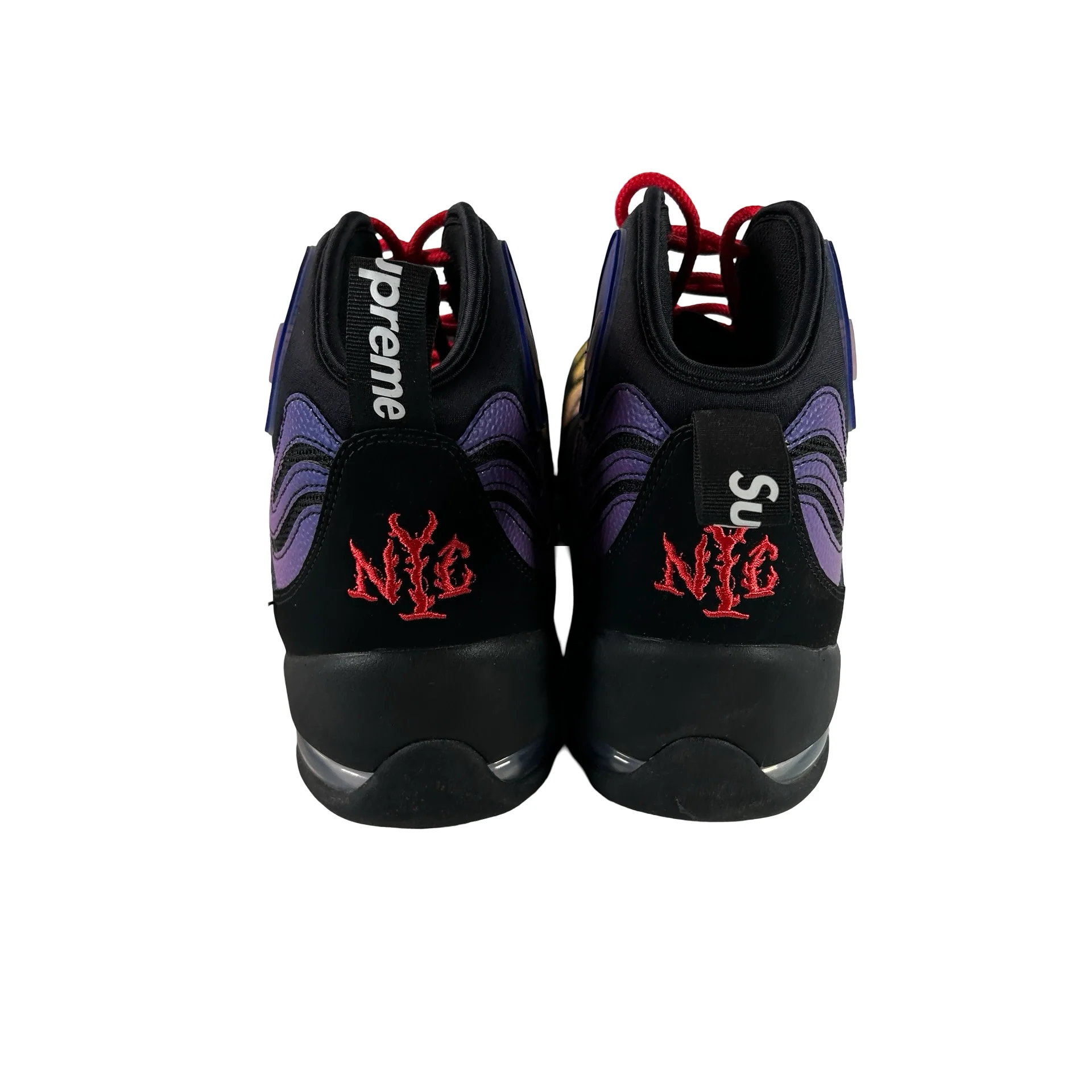 DX3292 001 Nike Air Bakin SP Supreme Black [USED] - 12 M (Used) (No Box) - Image 3