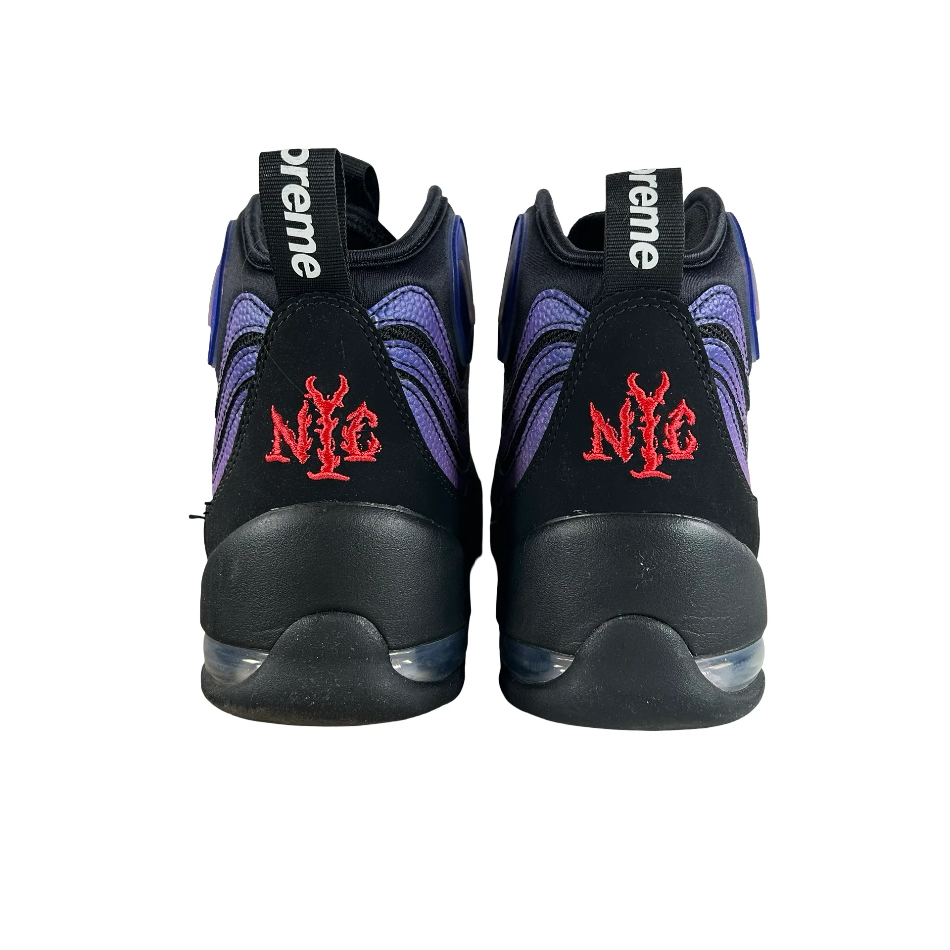 DX3292 001 Nike Air Bakin SP Supreme Black [USED] - 9 M (Used) - Image 3