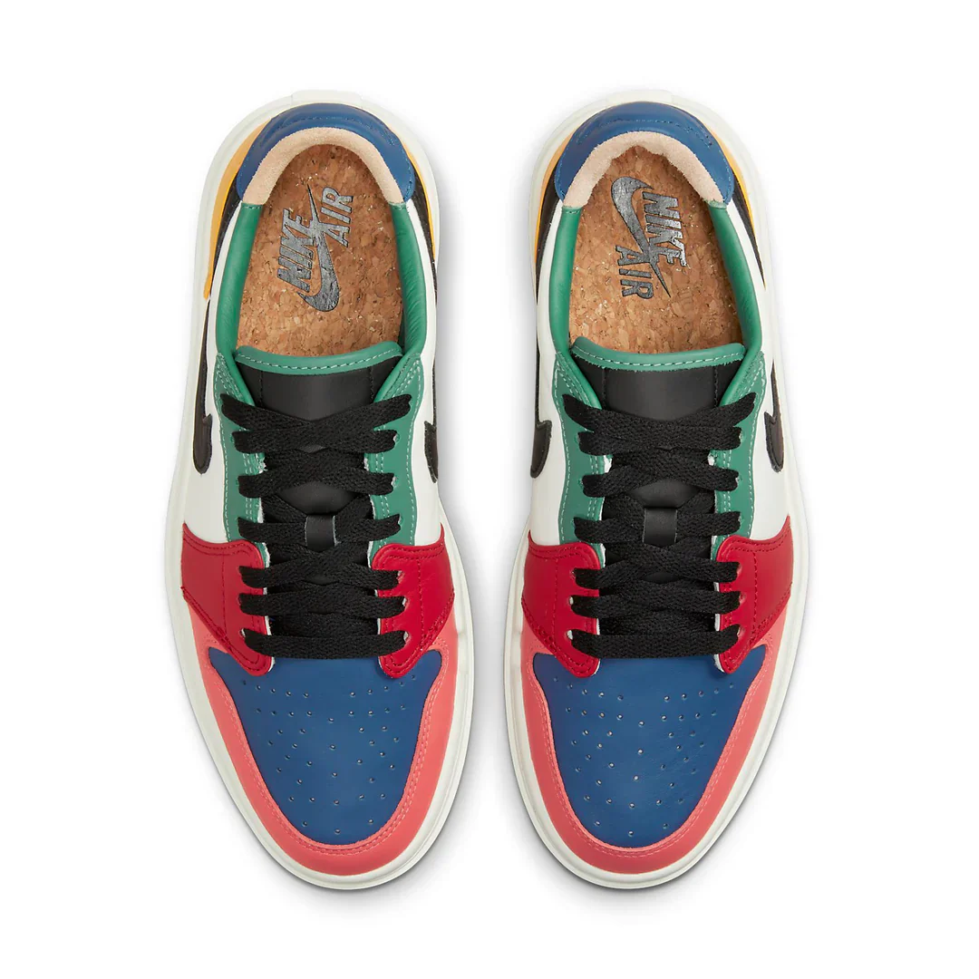 DX3951 100 Jordan 1 Elevate Low SE Multi-Color (Women's) - Image 4