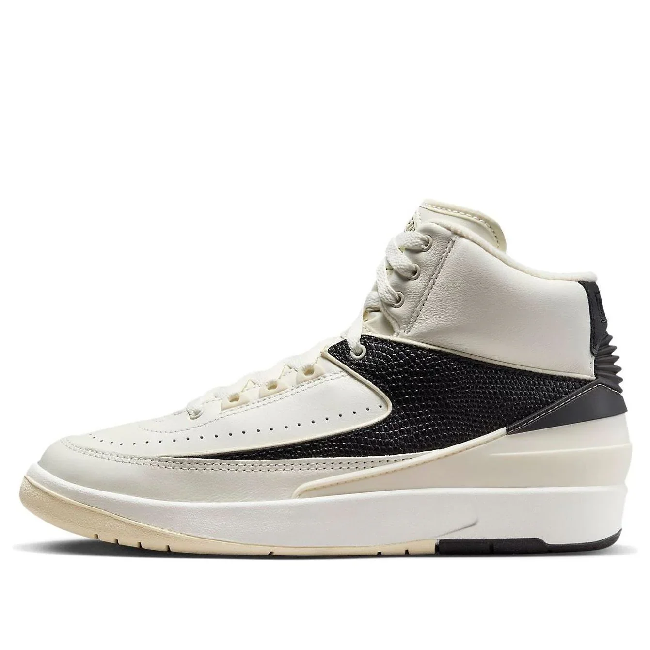 DX4400 100 Air Jordan 2 Retro Sail Black (Women's)