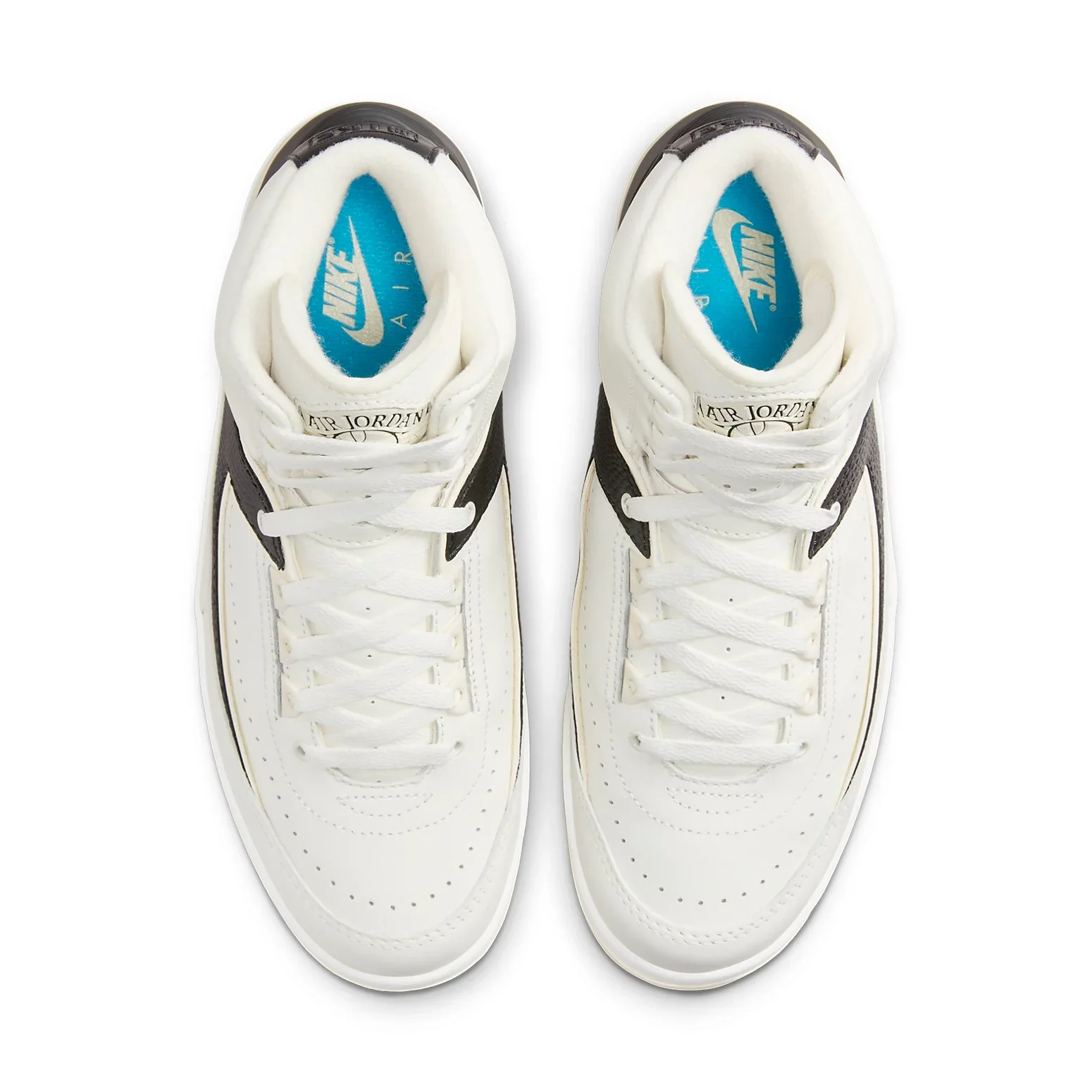 DX4400 100 Air Jordan 2 Retro Sail Black (Women's) - Image 3