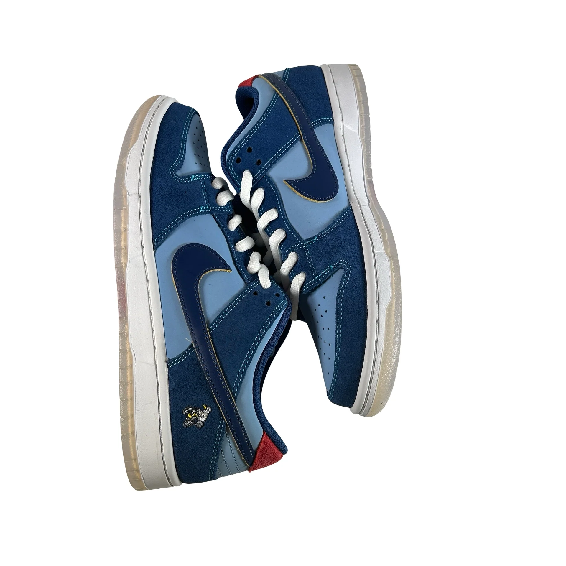 DX5549 400 Nike SB Dunk Low Pro Why So Sad? [CONDITIONAL] - 7.5 M (Yellowing) - Image 4