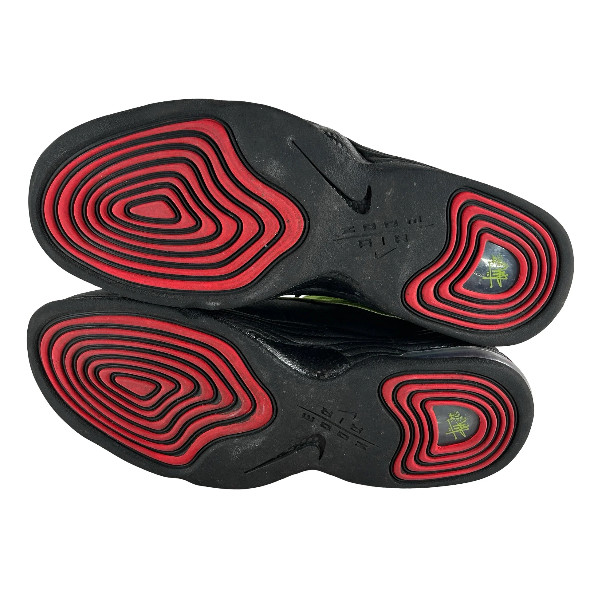 DX6933 300 Nike Air Penny 2 Stussy Vivid Green Black [USED] - 11.5 M (Used) - Image 6