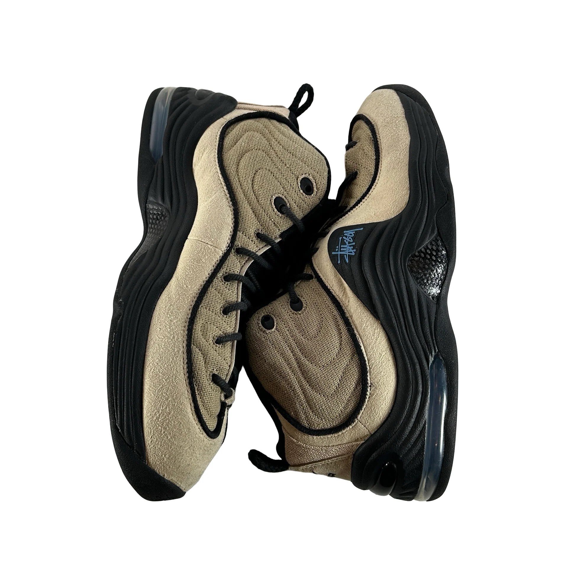 DX6934 200 Nike Air Penny 2 Stussy Rattan Limestone [USED] - 13 M (Used2) - Image 4
