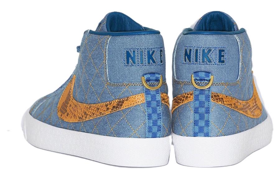 DX8421 400 Nike SB Blazer Mid QS Supreme Denim - Image 4