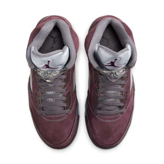 DZ4131 600 Air Jordan 5 Retro Burgundy [REPLACE BOX] - Image 3