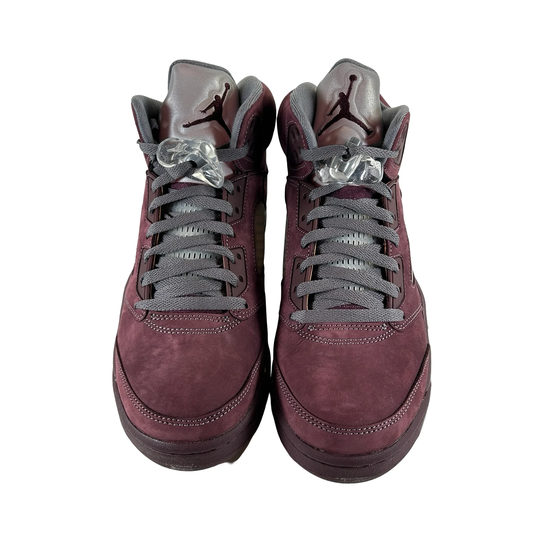 DZ4131 600 Jordan 5 Retro Burgundy [CONDITIONAL] - 9 M (Yellowing) - Image 2
