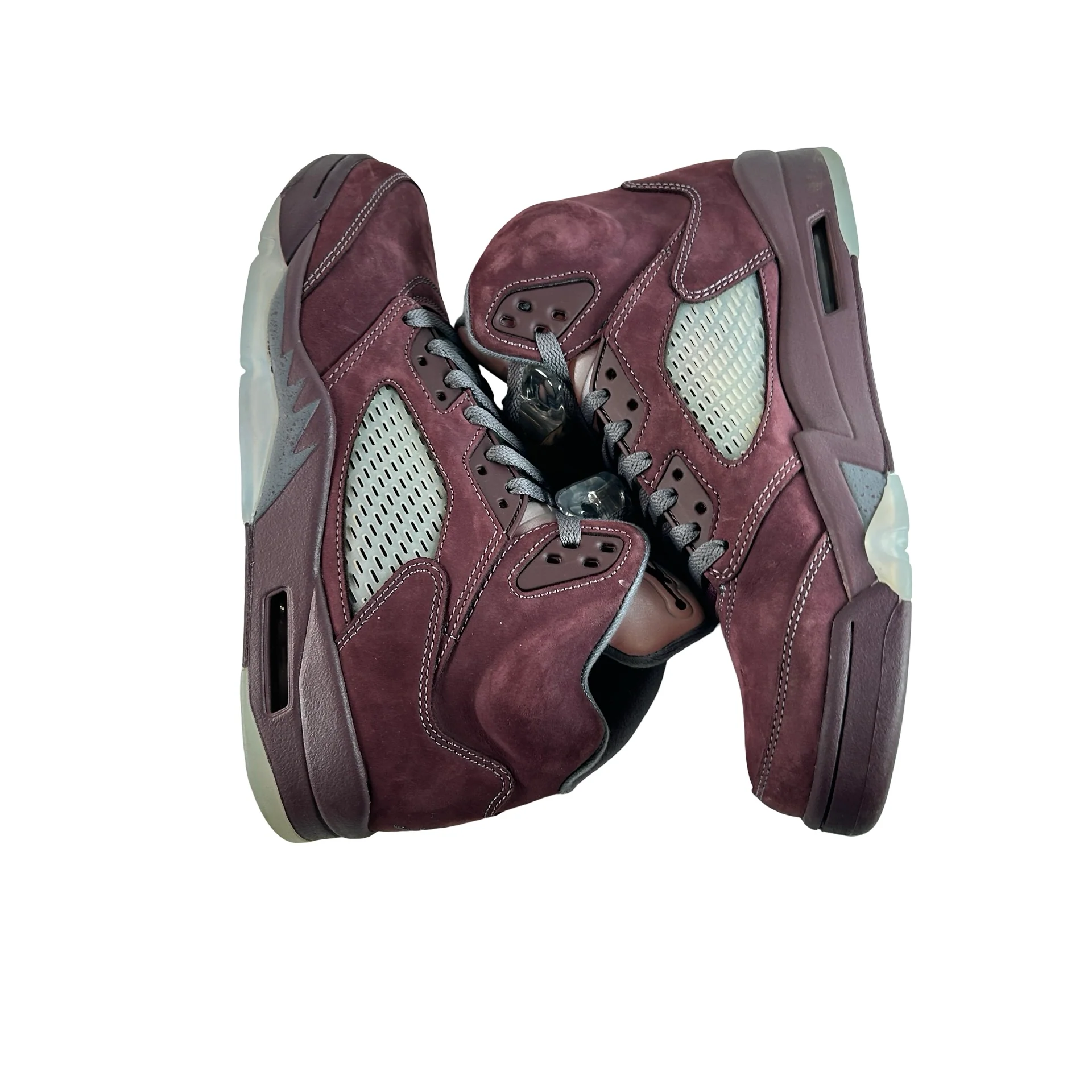 DZ4131 600 Jordan 5 Retro Burgundy [USED] - 9.5 M (Used) (No Box) - Image 4