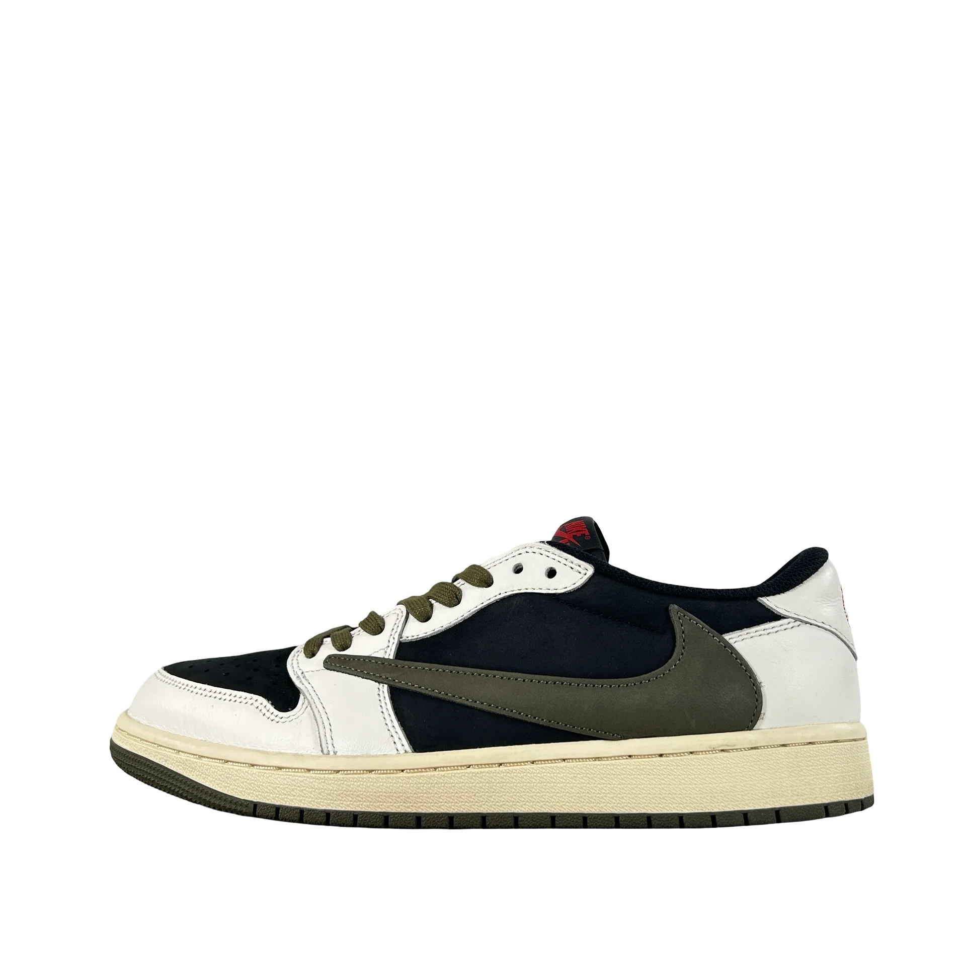 DZ4137 106 Jordan 1 Retro Low OG SP Travis Scott Olive (W) [USED] - 11 W (Used5)