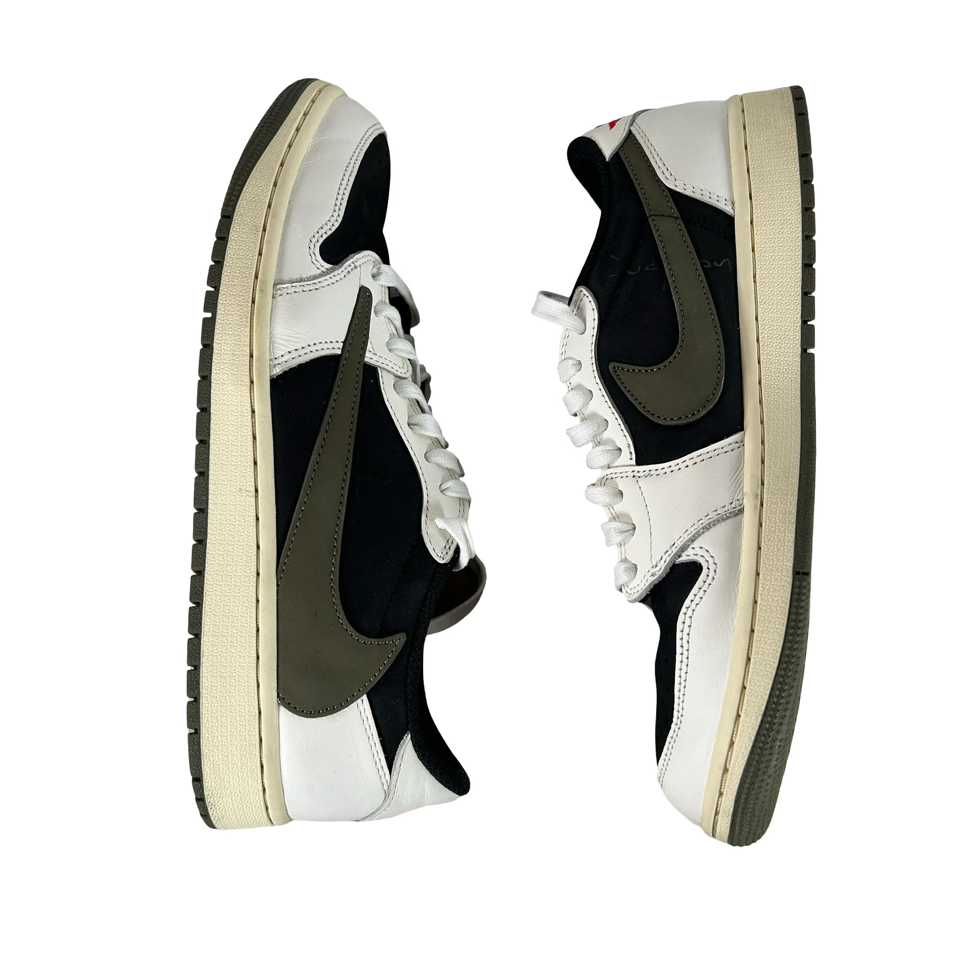 DZ4137 106 Jordan 1 Retro Low OG SP Travis Scott Olive (W) [USED] - 11 W (Used6) - Image 4
