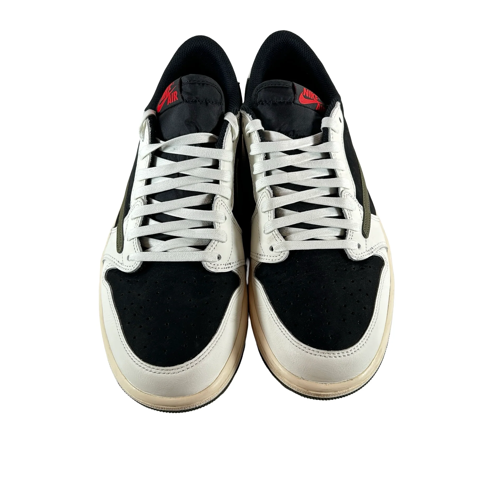 DZ4137 106 Jordan 1 Retro Low OG SP Travis Scott Olive (W) [USED] - 12 W (Used4) - Image 2