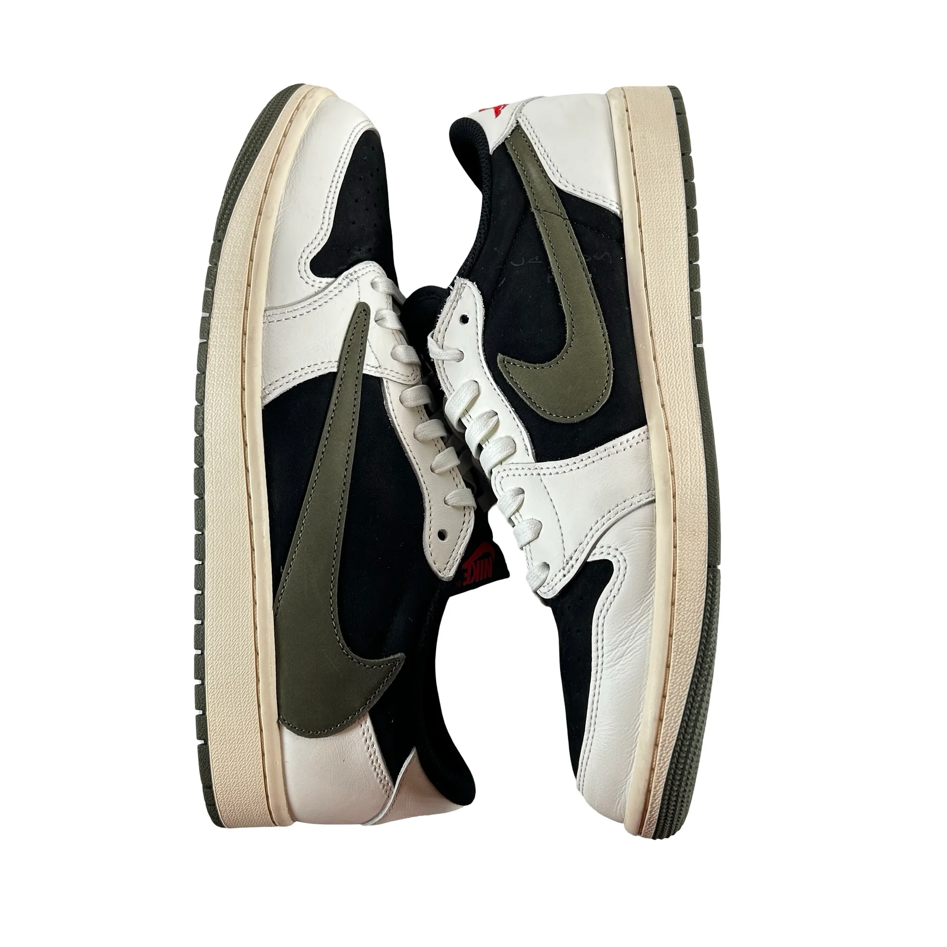 DZ4137 106 Jordan 1 Retro Low OG SP Travis Scott Olive (W) [USED] - 12 W (Used4) - Image 5