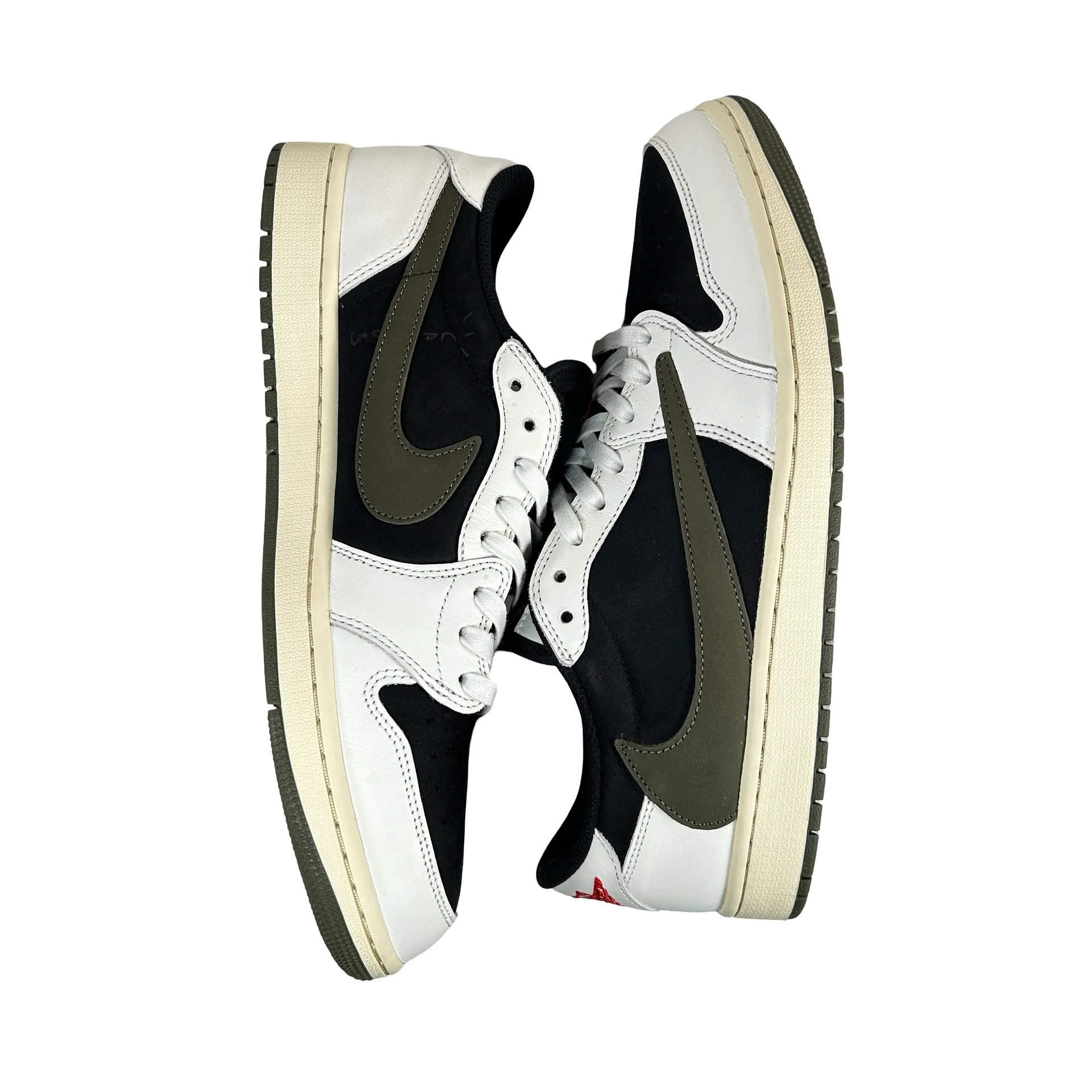 DZ4137 106 Jordan 1 Retro Low OG SP Travis Scott Olive (W) [USED] - 13 W (Used5) - Image 4