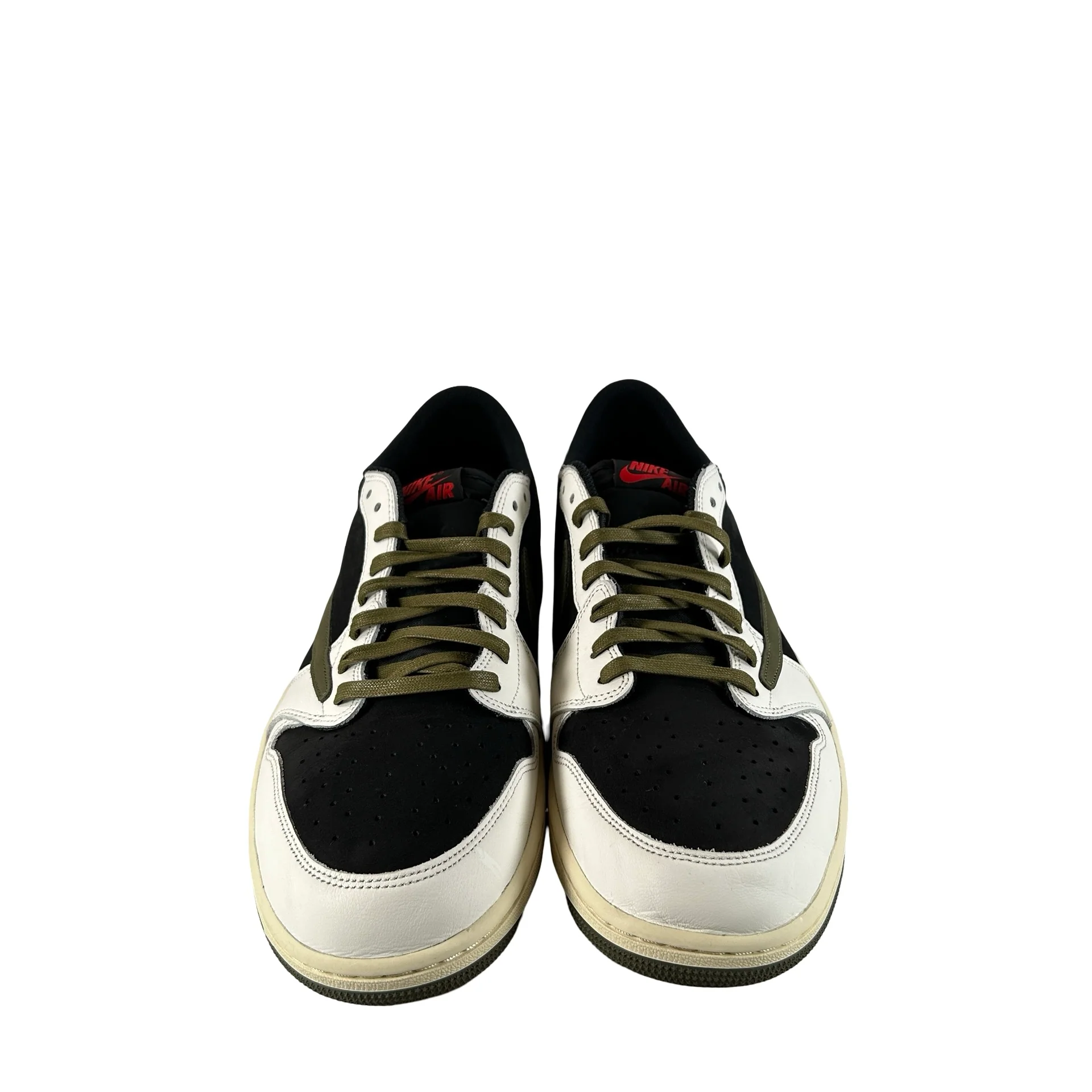 DZ4137 106 Jordan 1 Retro Low OG SP Travis Scott Olive (W) [USED] - 15.5 W (VNDS) (No Box) - Image 2