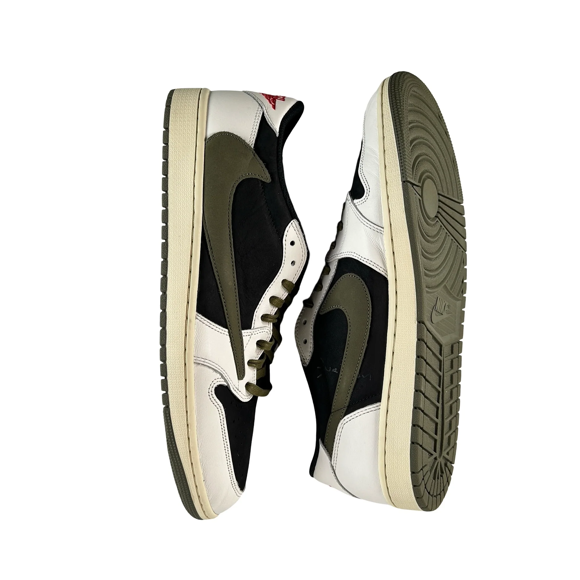 DZ4137 106 Jordan 1 Retro Low OG SP Travis Scott Olive (W) [USED] - 15.5 W (VNDS) (No Box) - Image 5