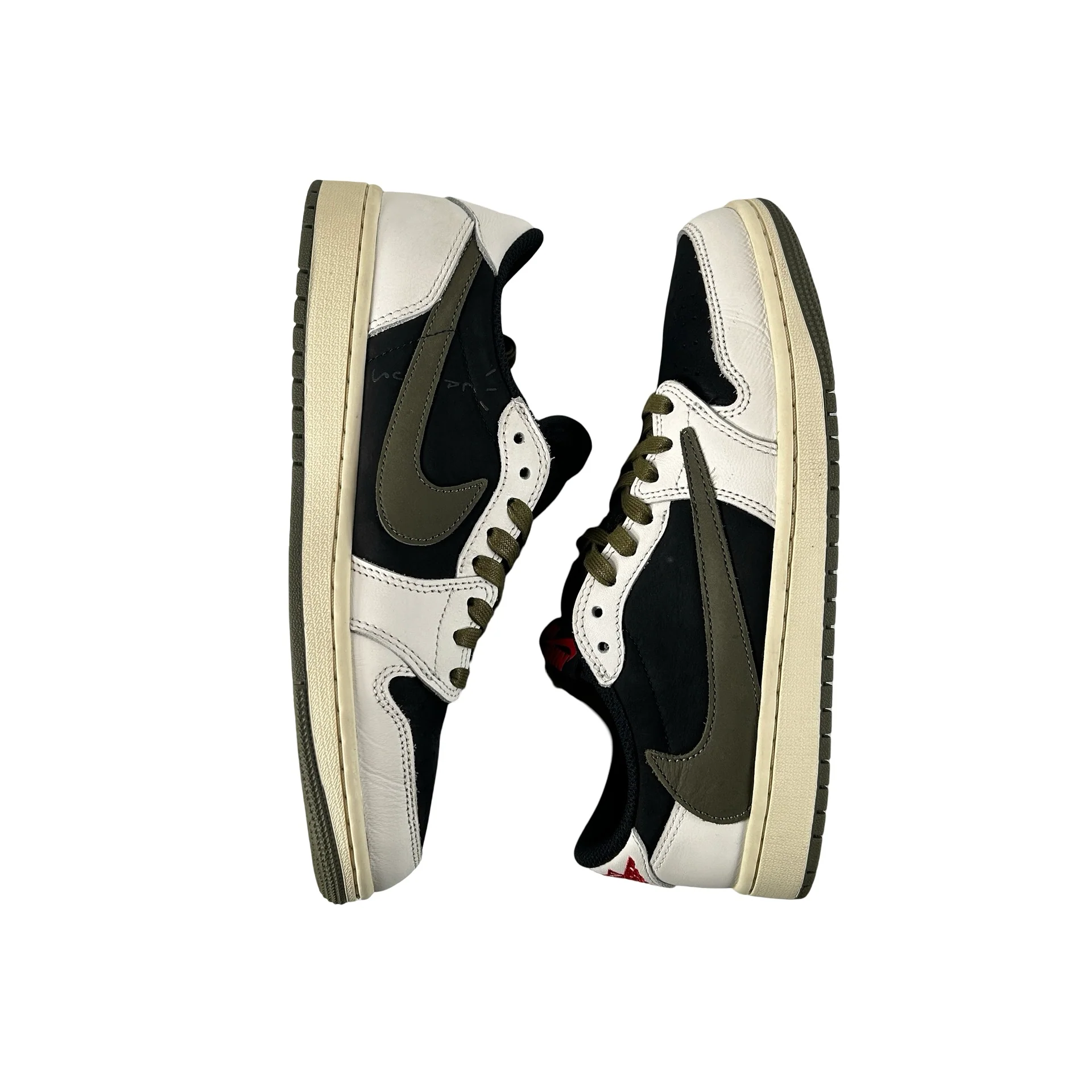 DZ4137 106 Jordan 1 Retro Low OG SP Travis Scott Olive (W) [USED] - 9 W (Used3) - Image 5