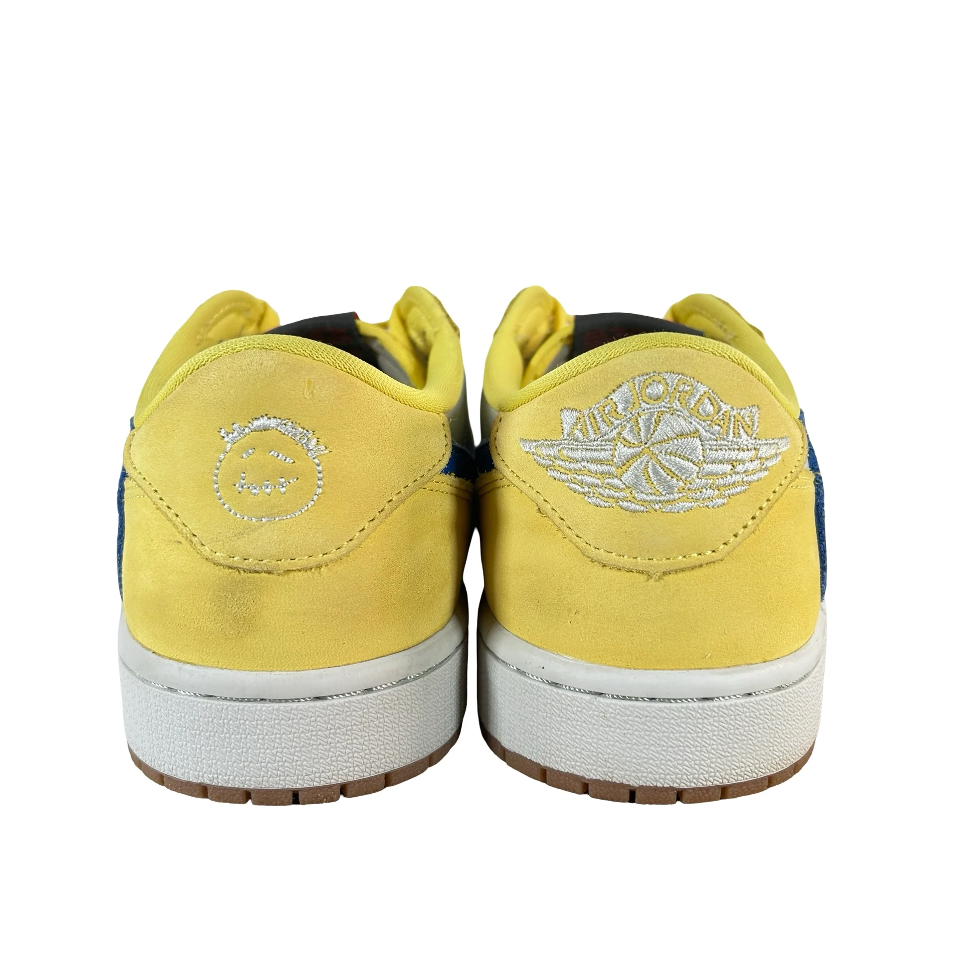DZ4137 700 Jordan 1 Retro Low OG SP Travis Scott Canary (Women's) [USED] - 10.5 W (Used5) - Image 3